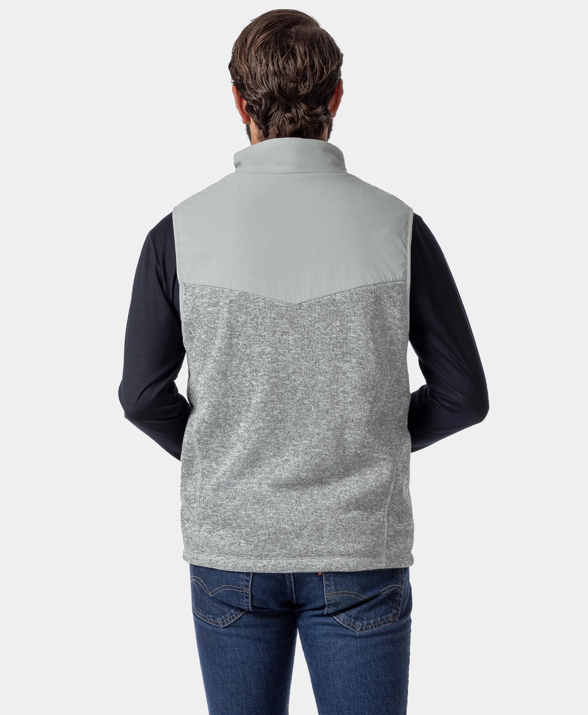 Augusta Men's Heated Sweater Fleece Vest - Image 18