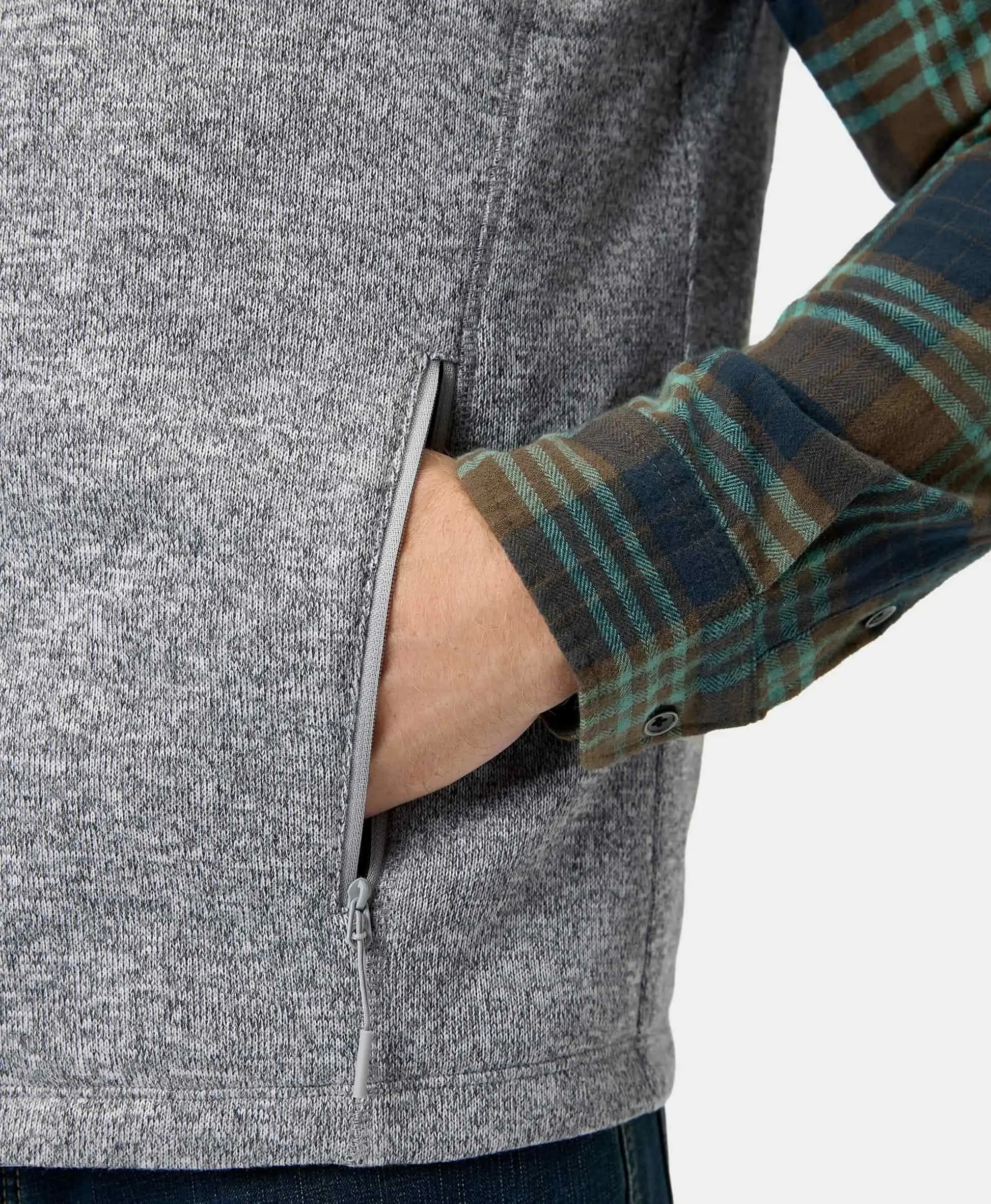 Augusta Men's Heated Sweater Fleece Vest - Image 21