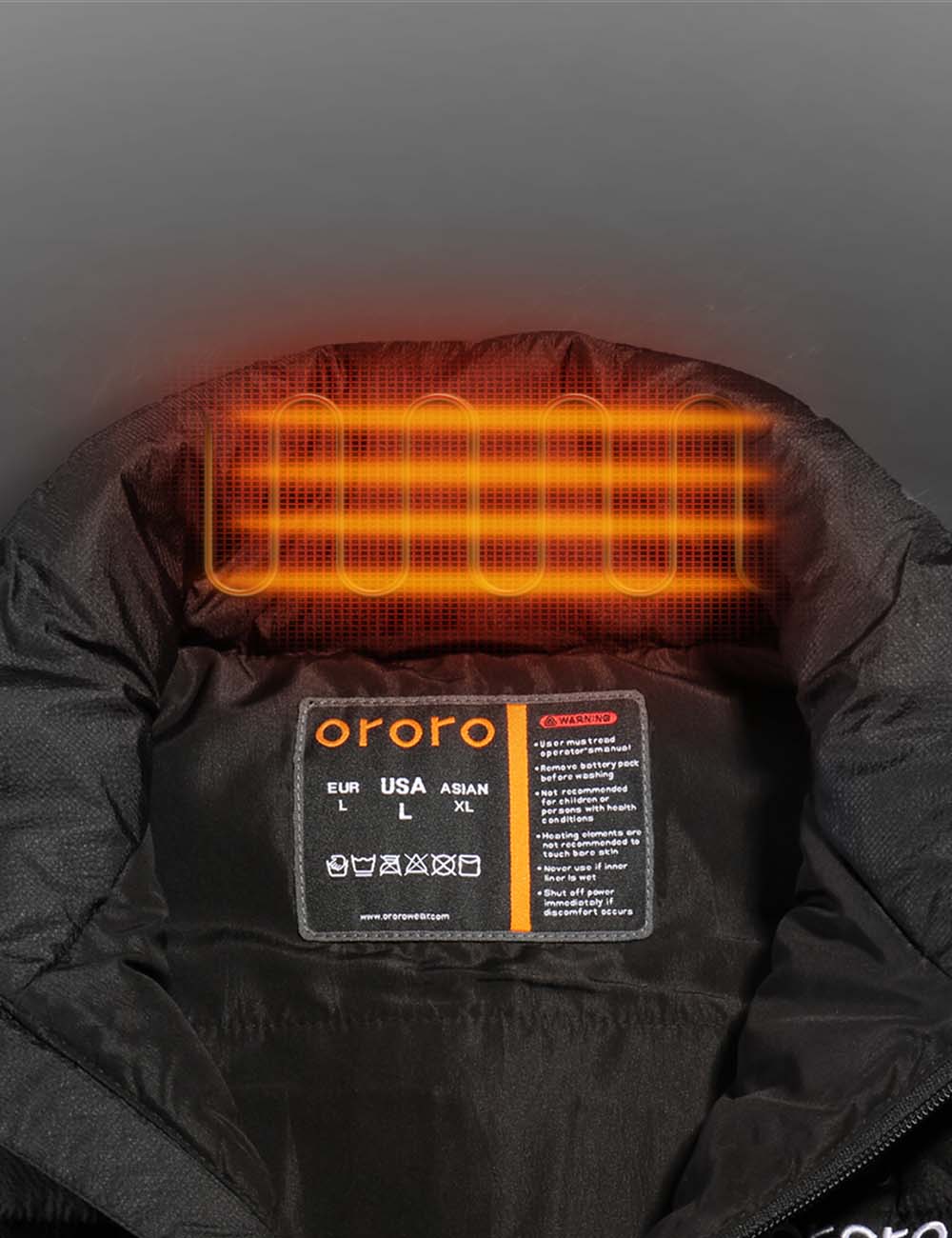 Bundle Deal - Men's Classic Heated Vest & Extra Mini 5K Battery - Image 6