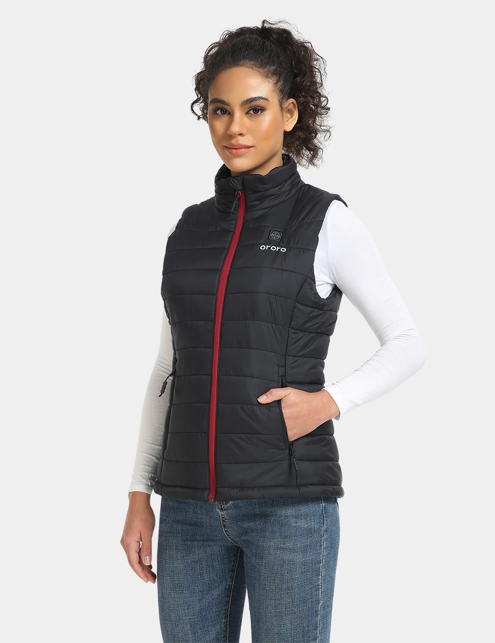 Bundle Deal - Women's Classic Heated Vest (Black) & Extra Mini 5K Battery - Image 5