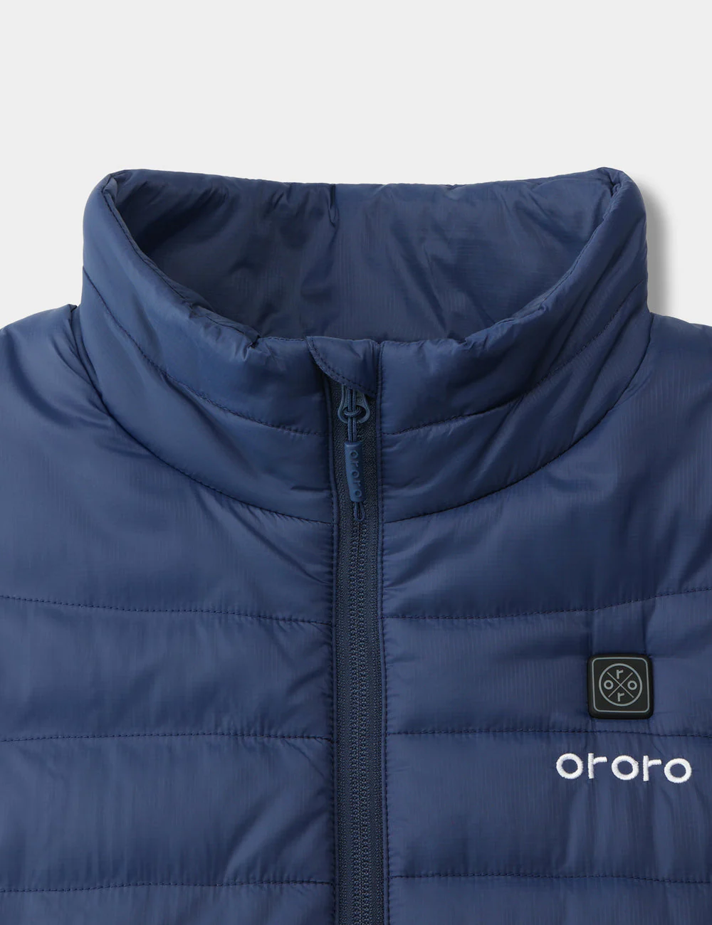 Bundle Deal - Women's Classic Heated Vest (Navy Blue) & Extra Mini 5K Battery - Image 5