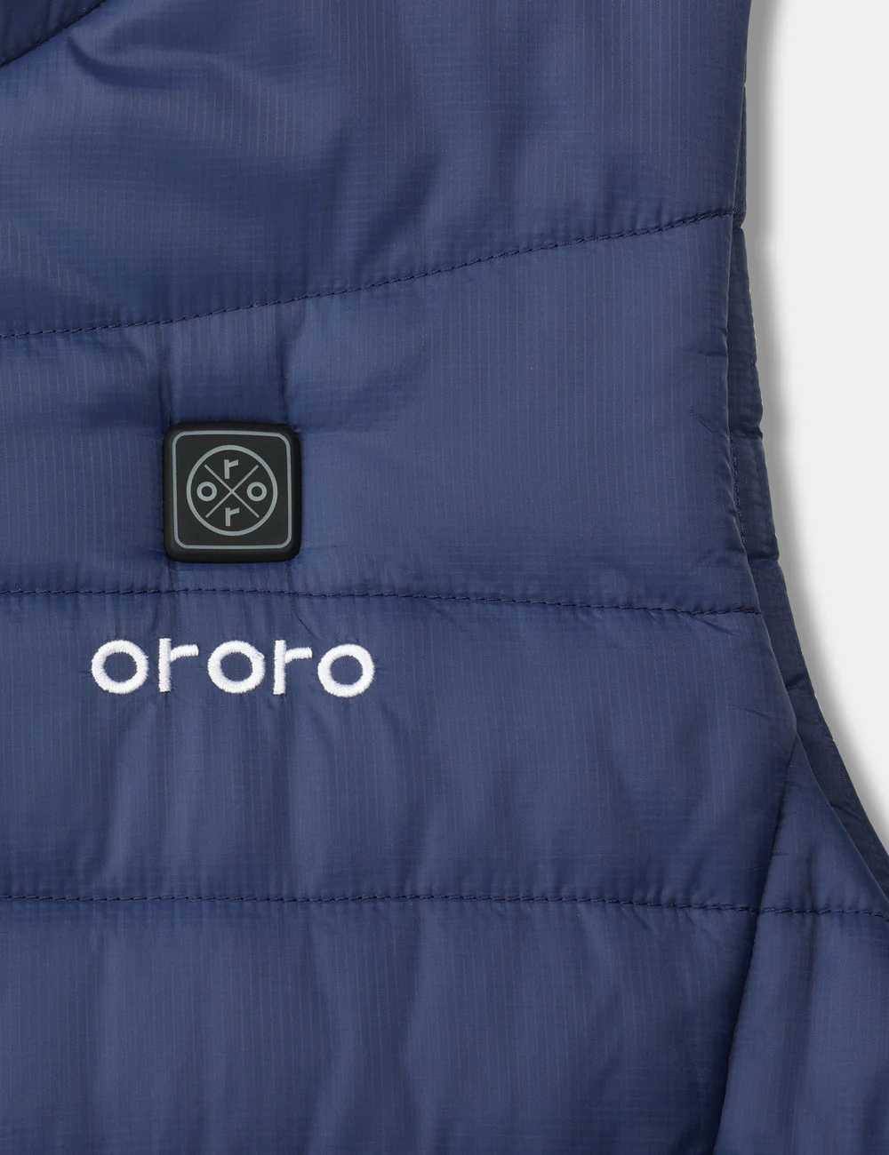 Bundle Deal - Women's Classic Heated Vest (Navy Blue) & Extra Mini 5K Battery - Image 6