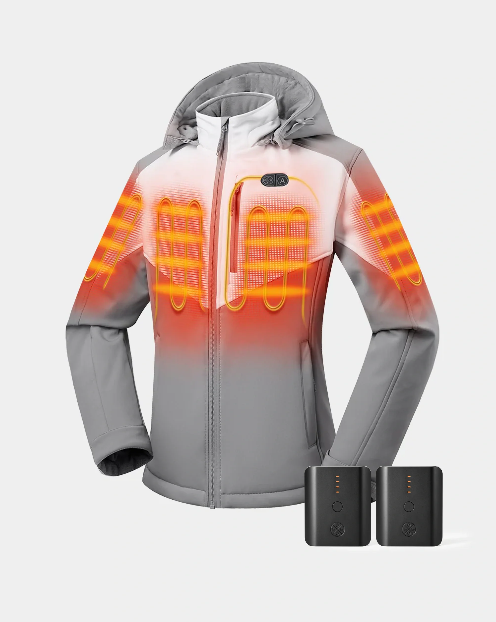 Bundle Deal - Women's Dual Control Heated Jacket (Chest Heating) & Extra PD 5K Battery - Image 16