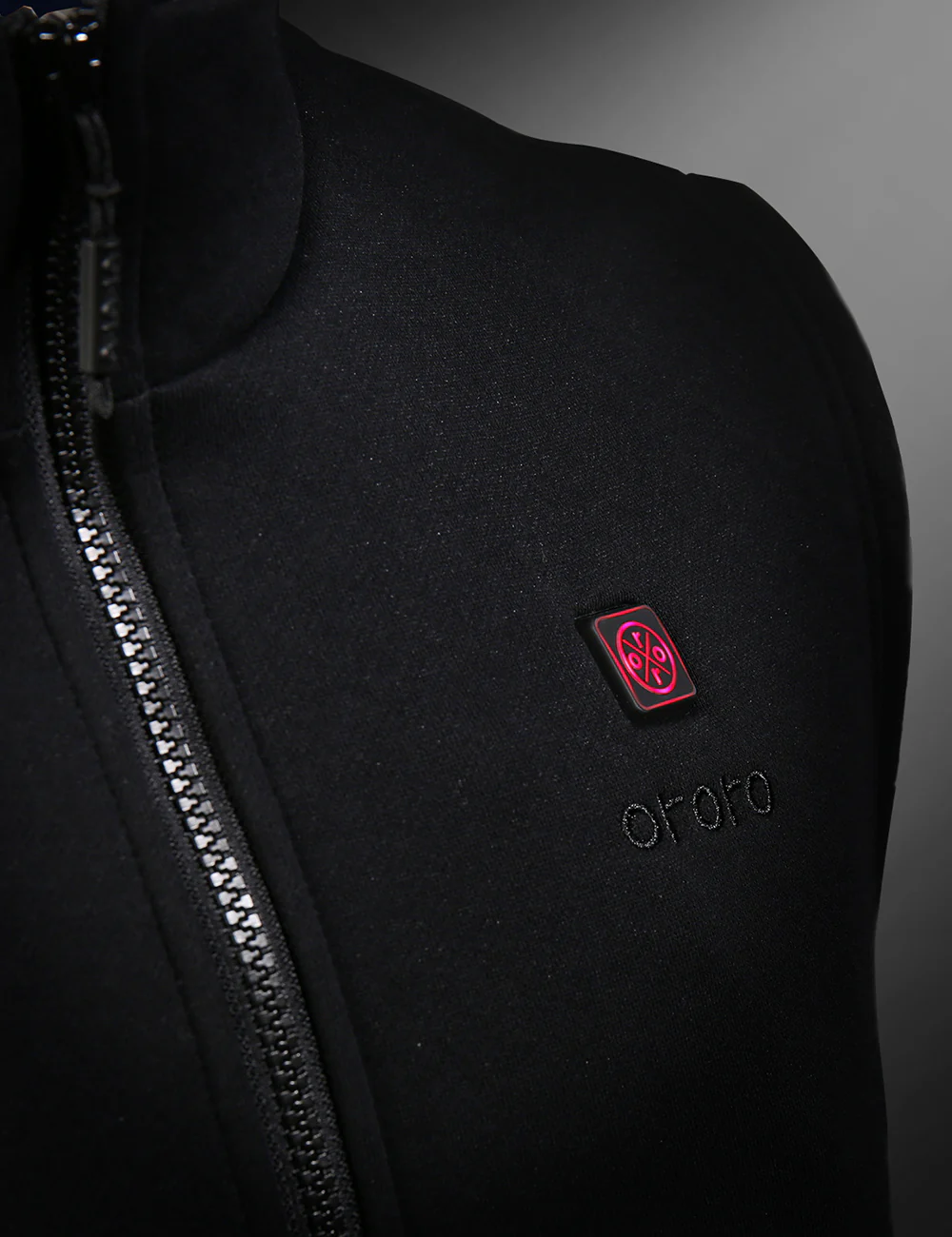 Men's Heated Fleece Vest - Black (Final Sale) - Image 7