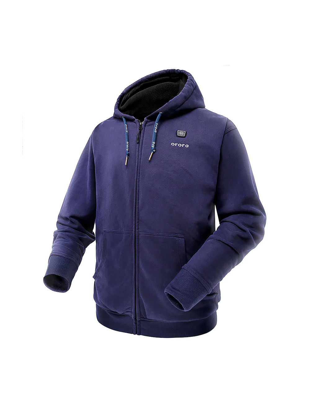 Unisex Heated Hoodie - Navy (Discontinued) - Image 4