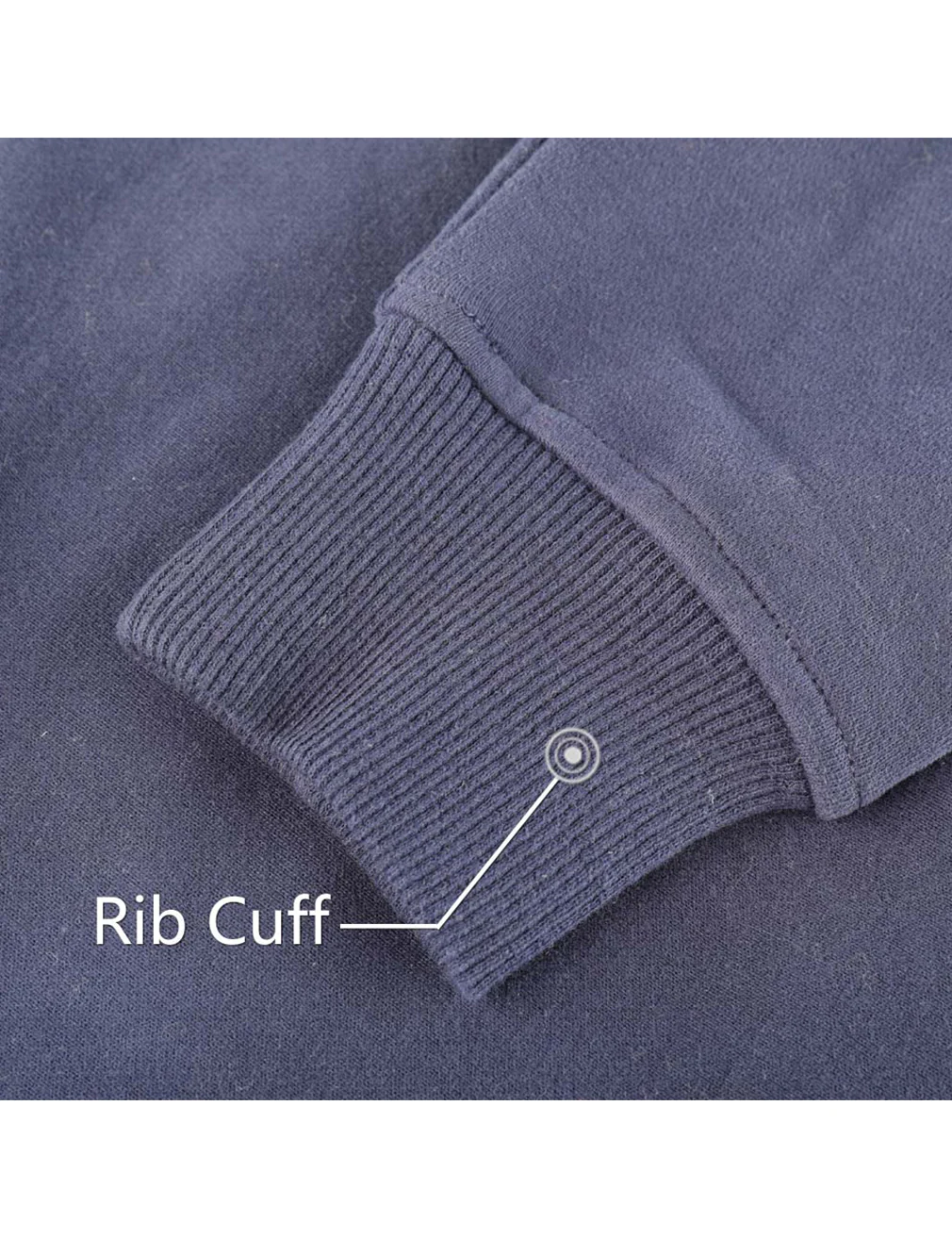 Unisex Heated Hoodie - Navy (Discontinued) - Image 8