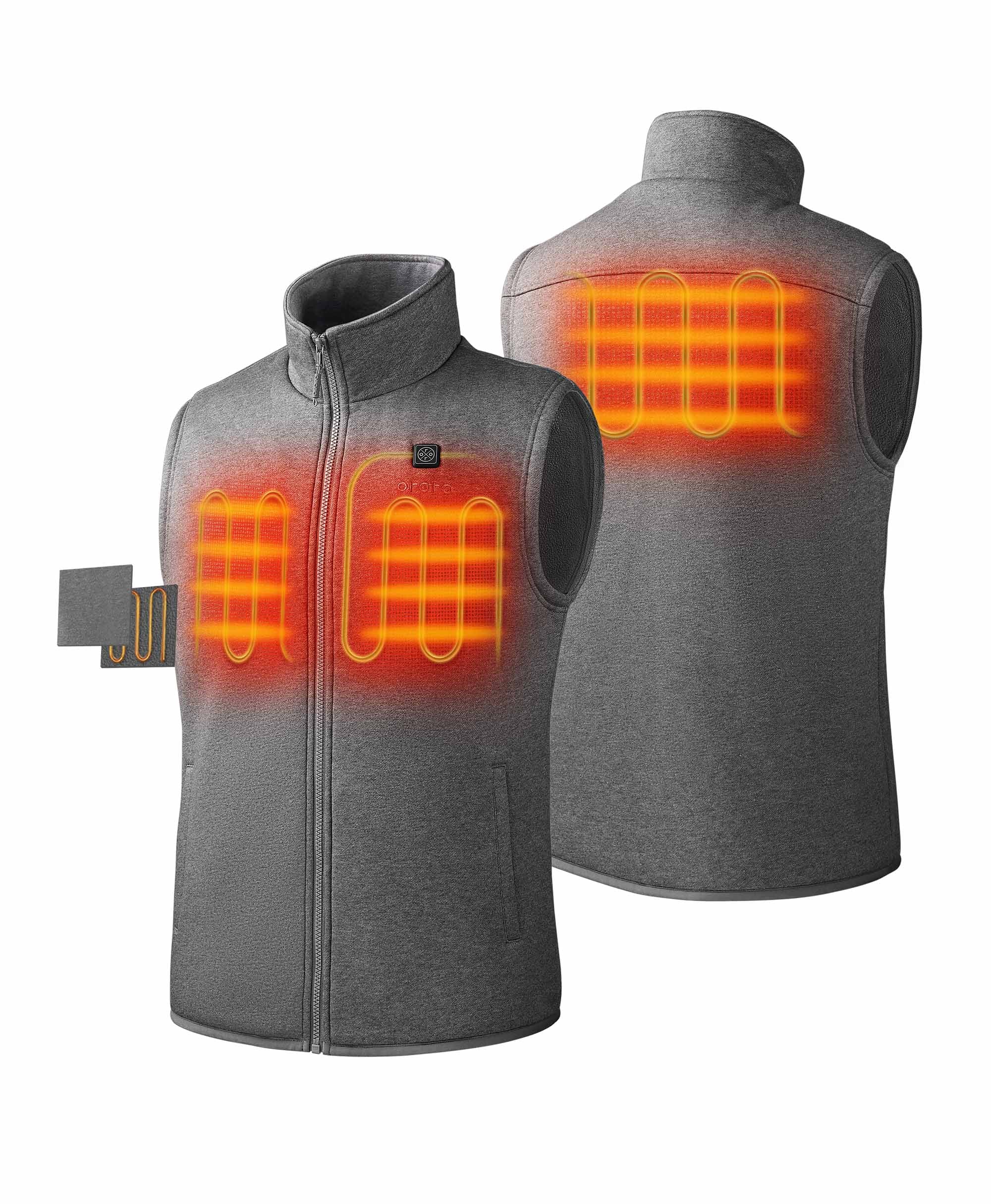 (Open-box) Men's Heated Fleece Vest (Battery Set Not Included) - Image 29