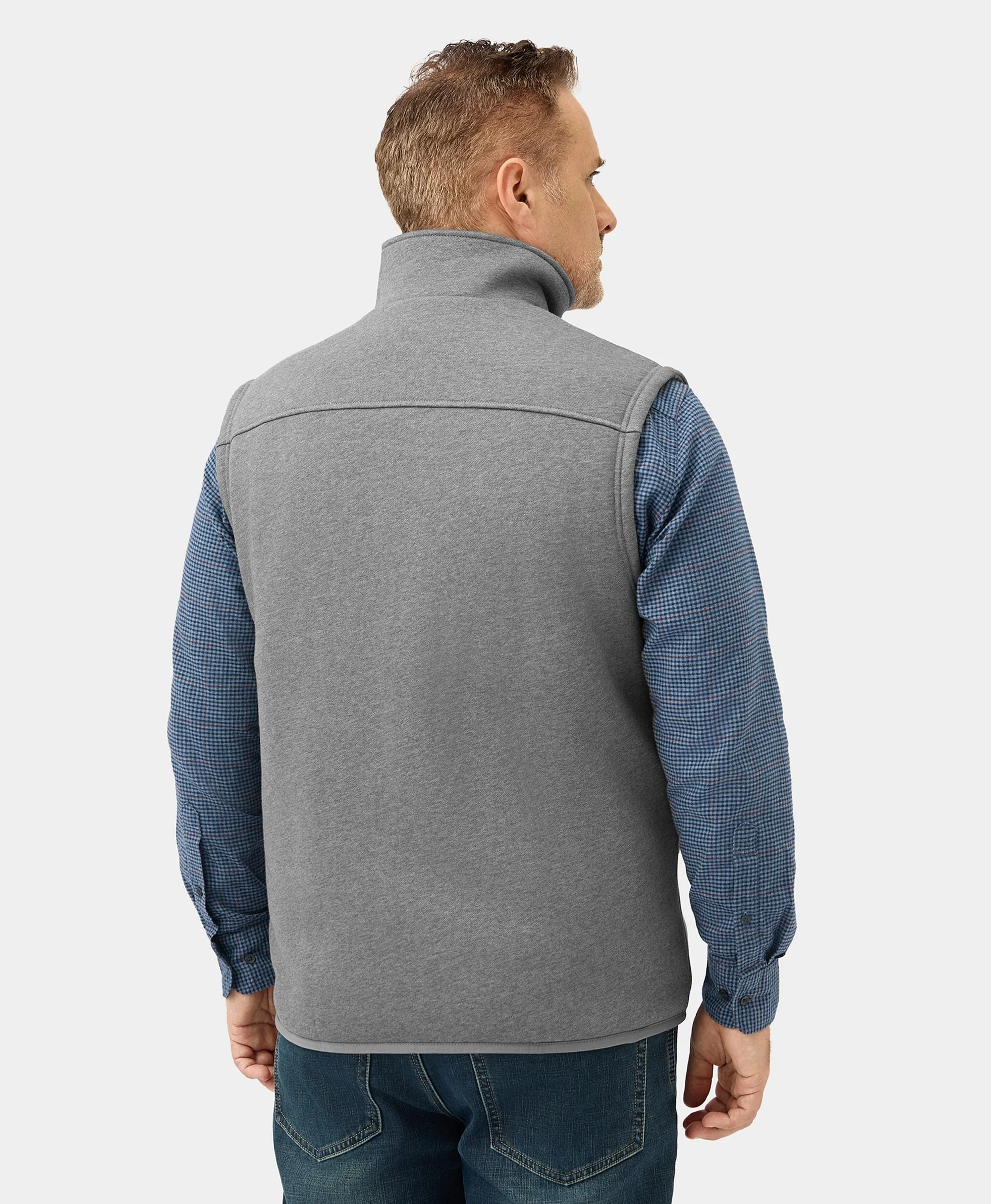 (Open-box) Men's Heated Fleece Vest (Battery Set Not Included) - Image 35