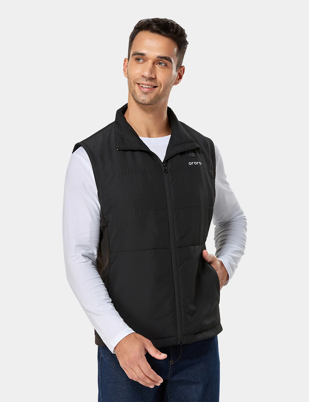 Men's Heated Golf Jacket (with Zip-Off Sleeves) - Image 7