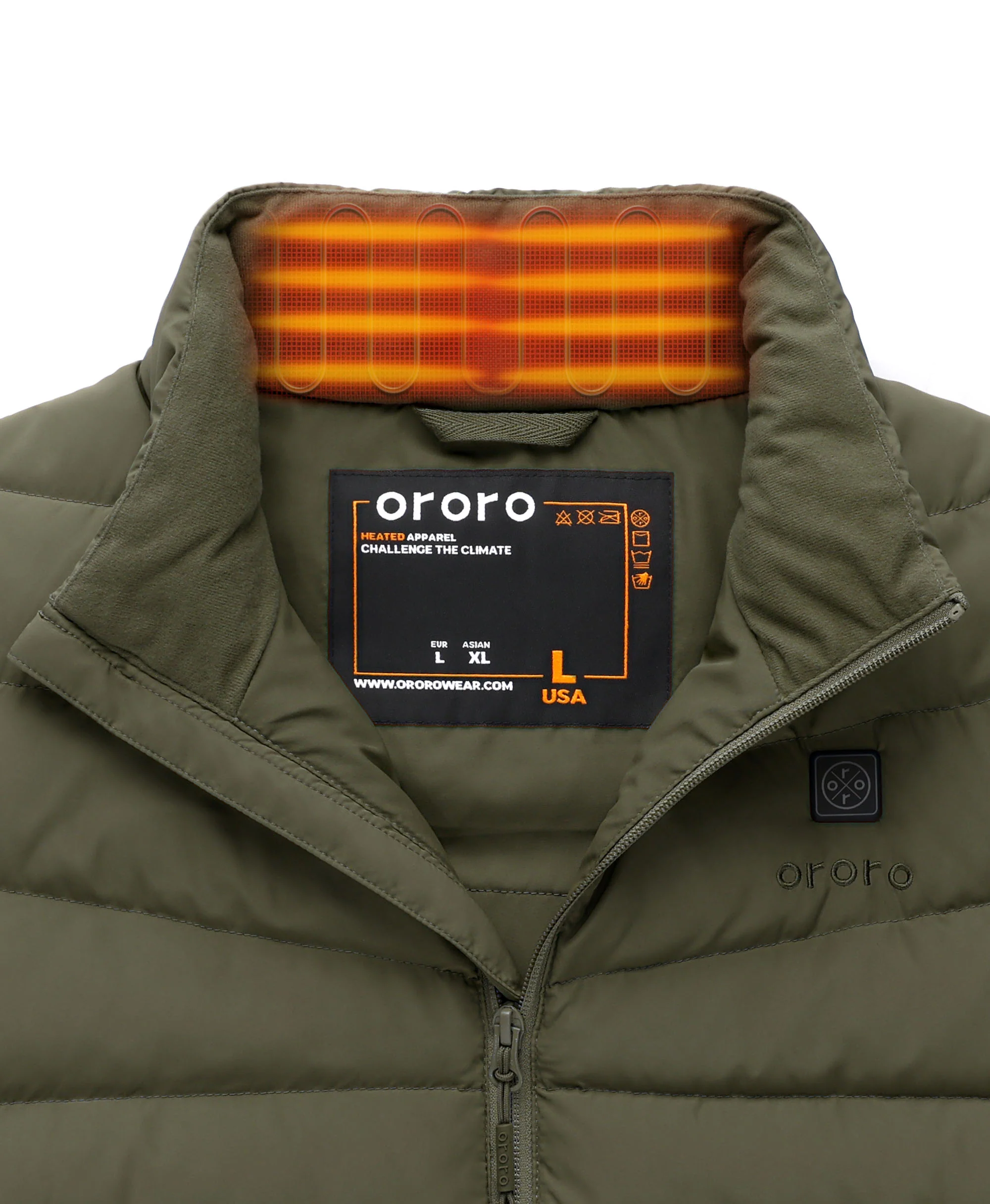 Men's Heated Lightweight Down Vest (Final Sale) - Image 28