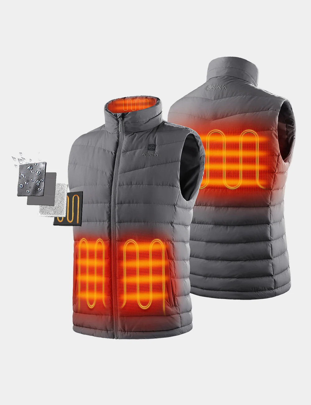 Men's Heated Lightweight Down Vest (Final Sale) - Image 15