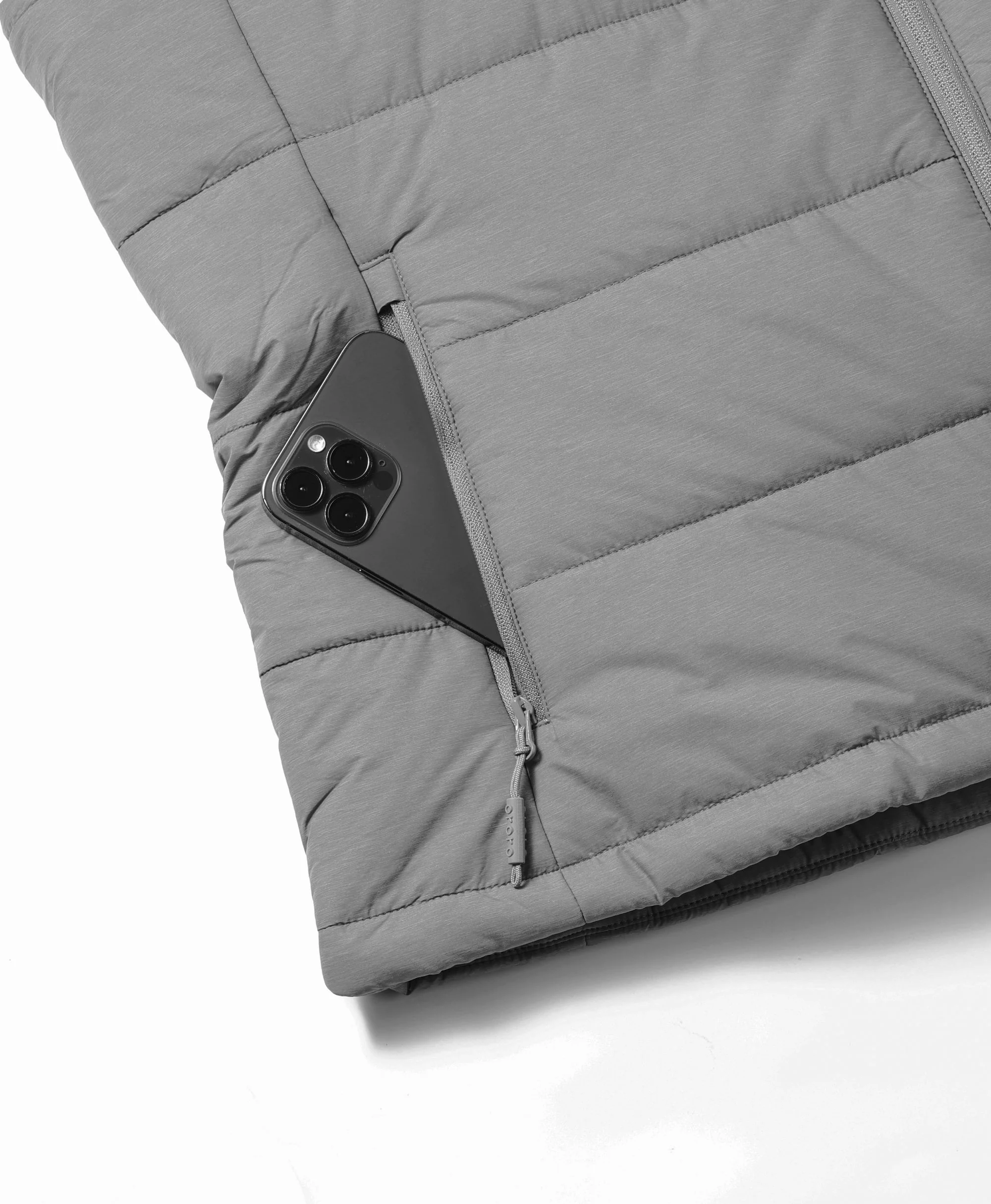 Men's Classic Heated Vest - Flecking Gray - Image 14