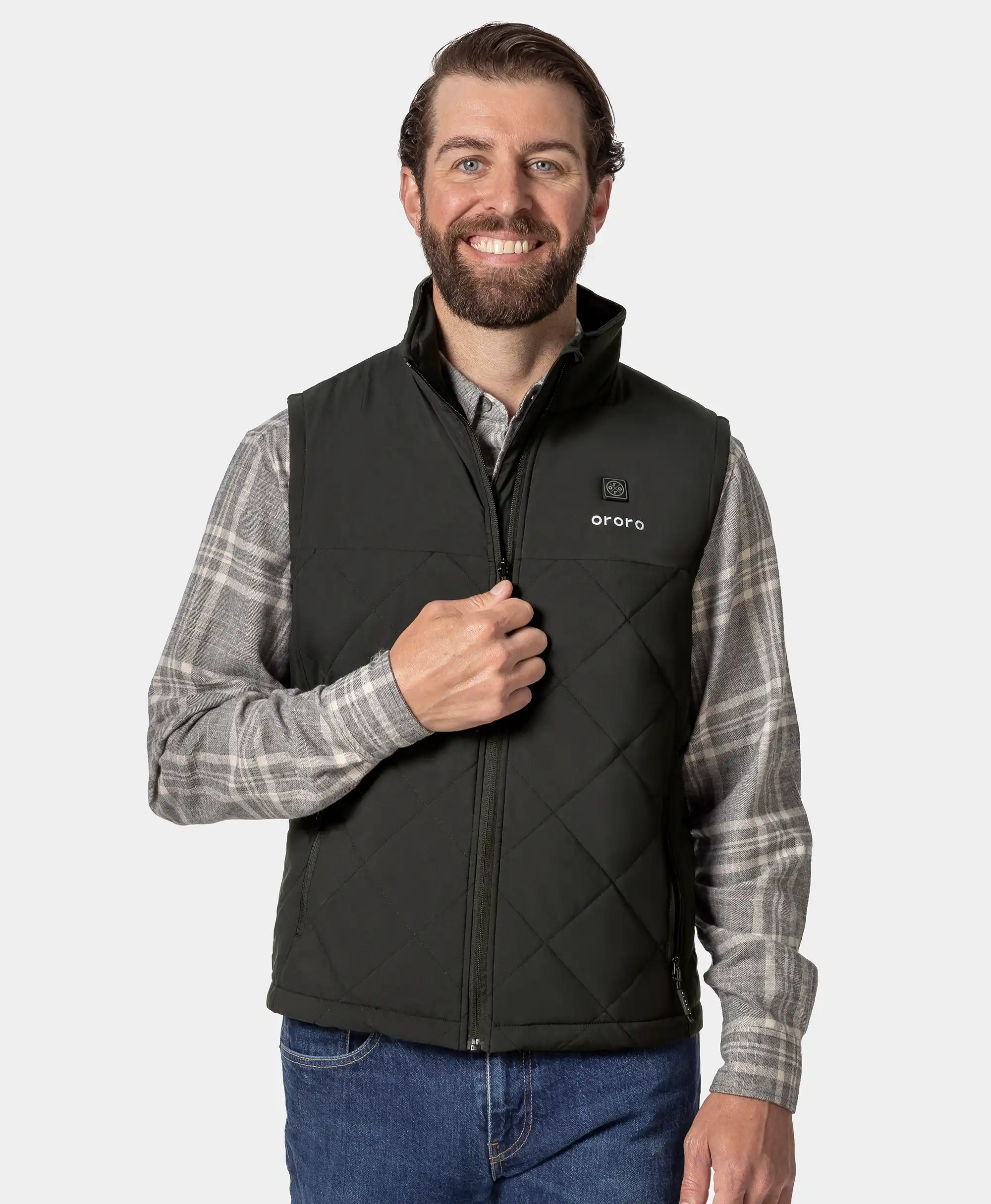 Men's Heated Quilted Vest - Image 4