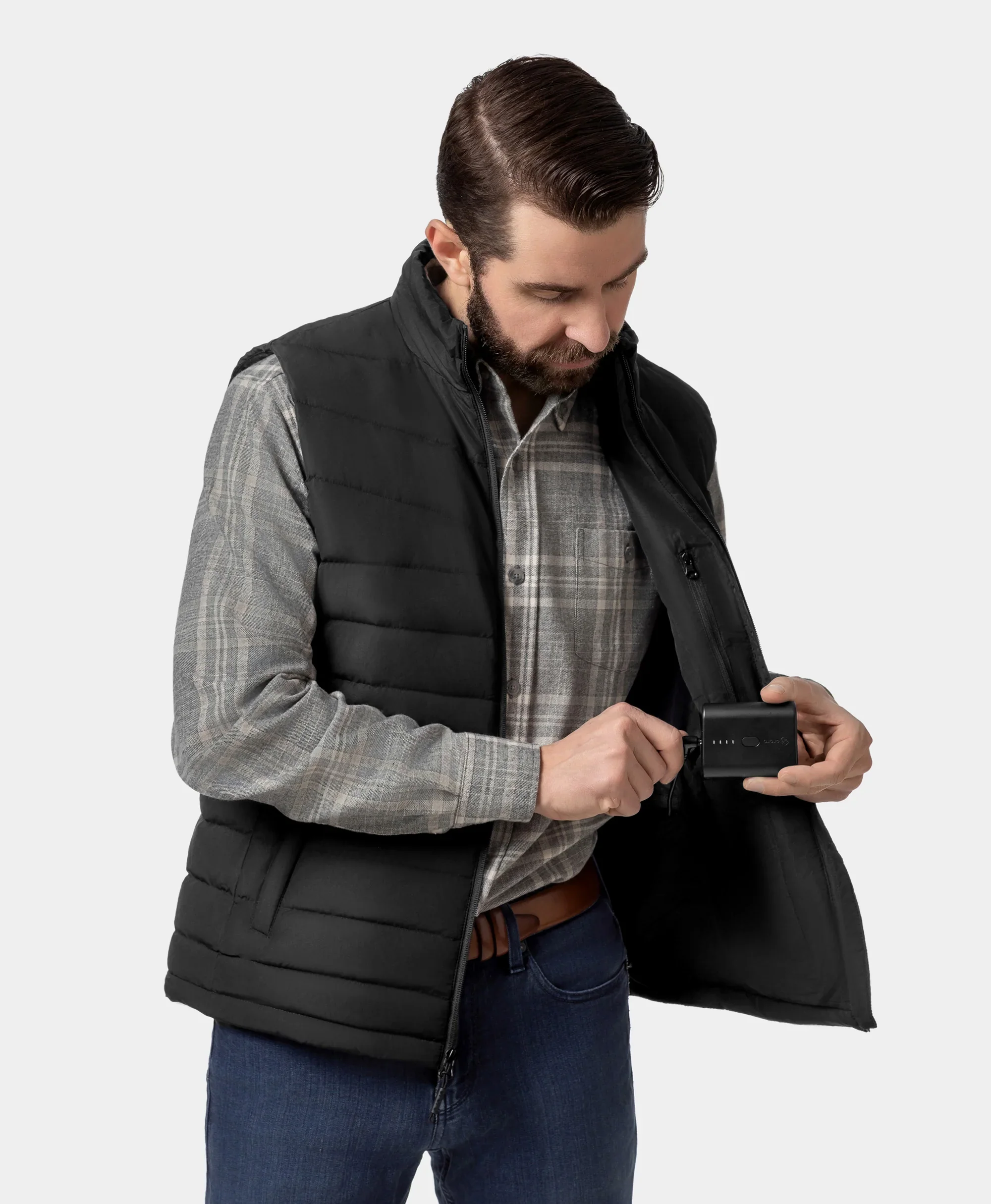 Men's Heated Lightweight Down Vest (Final Sale) - Image 4