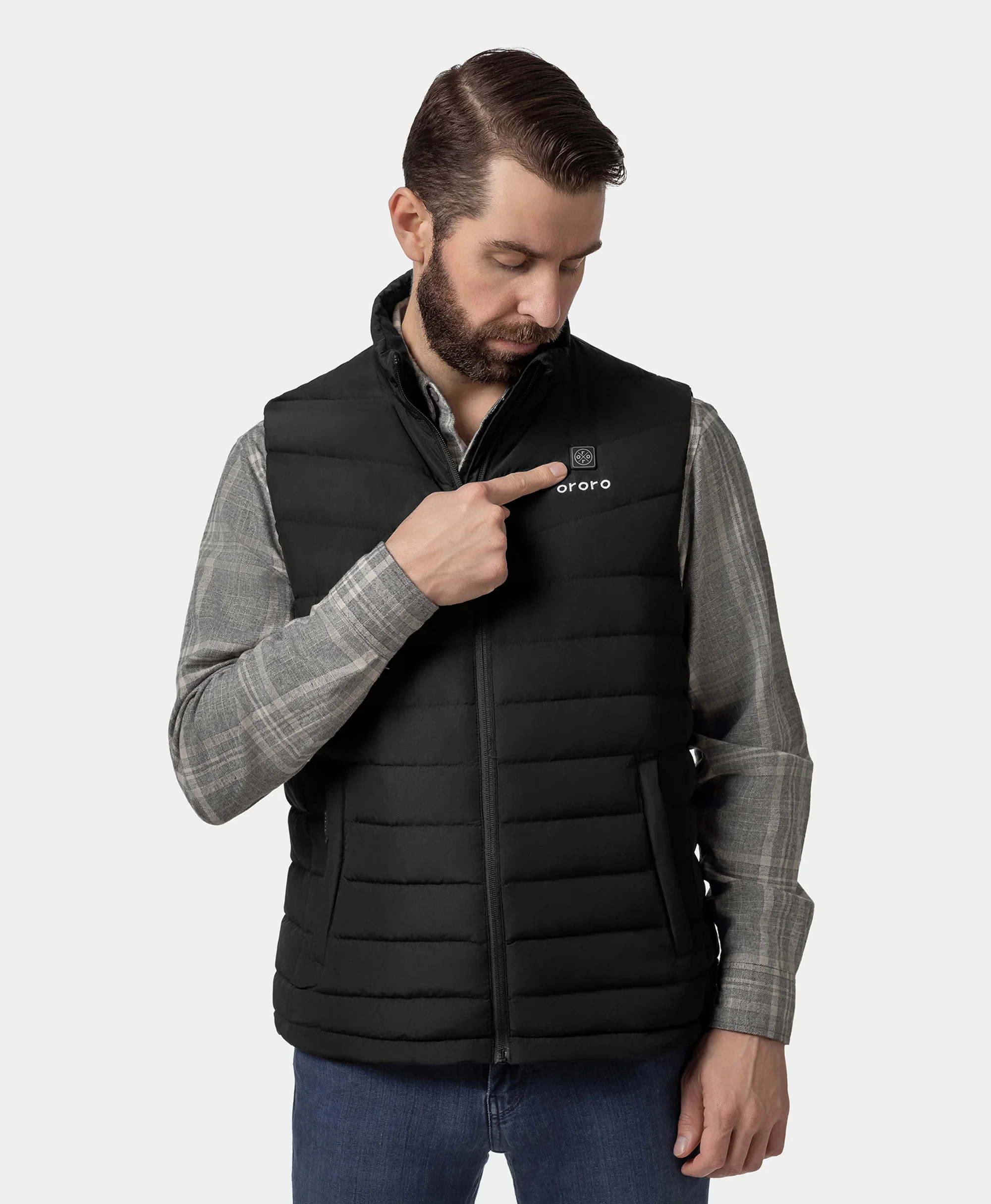 Men's Heated Lightweight Down Vest (Final Sale) - Image 5
