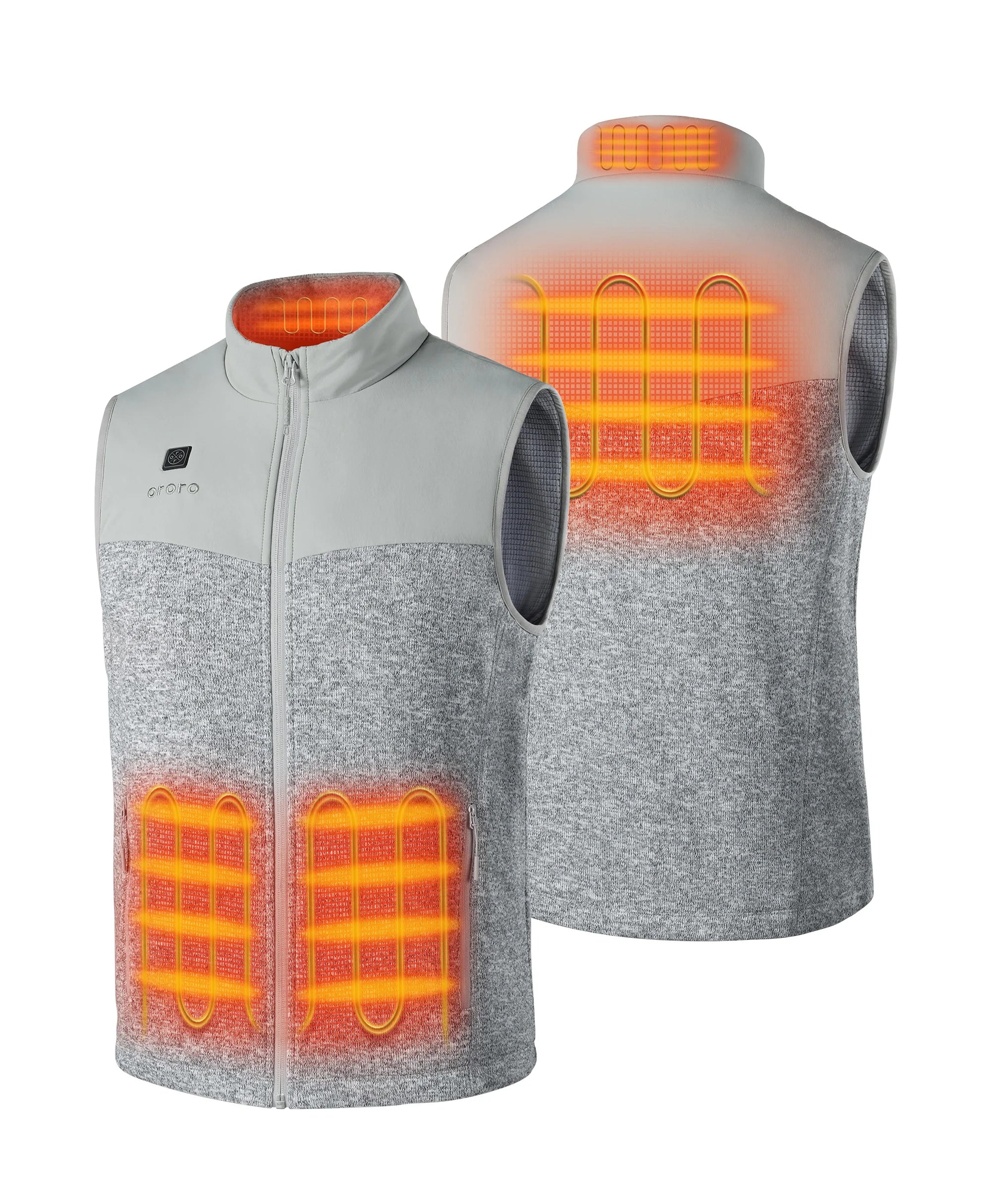 Augusta Men's Heated Sweater Fleece Vest - Image 14