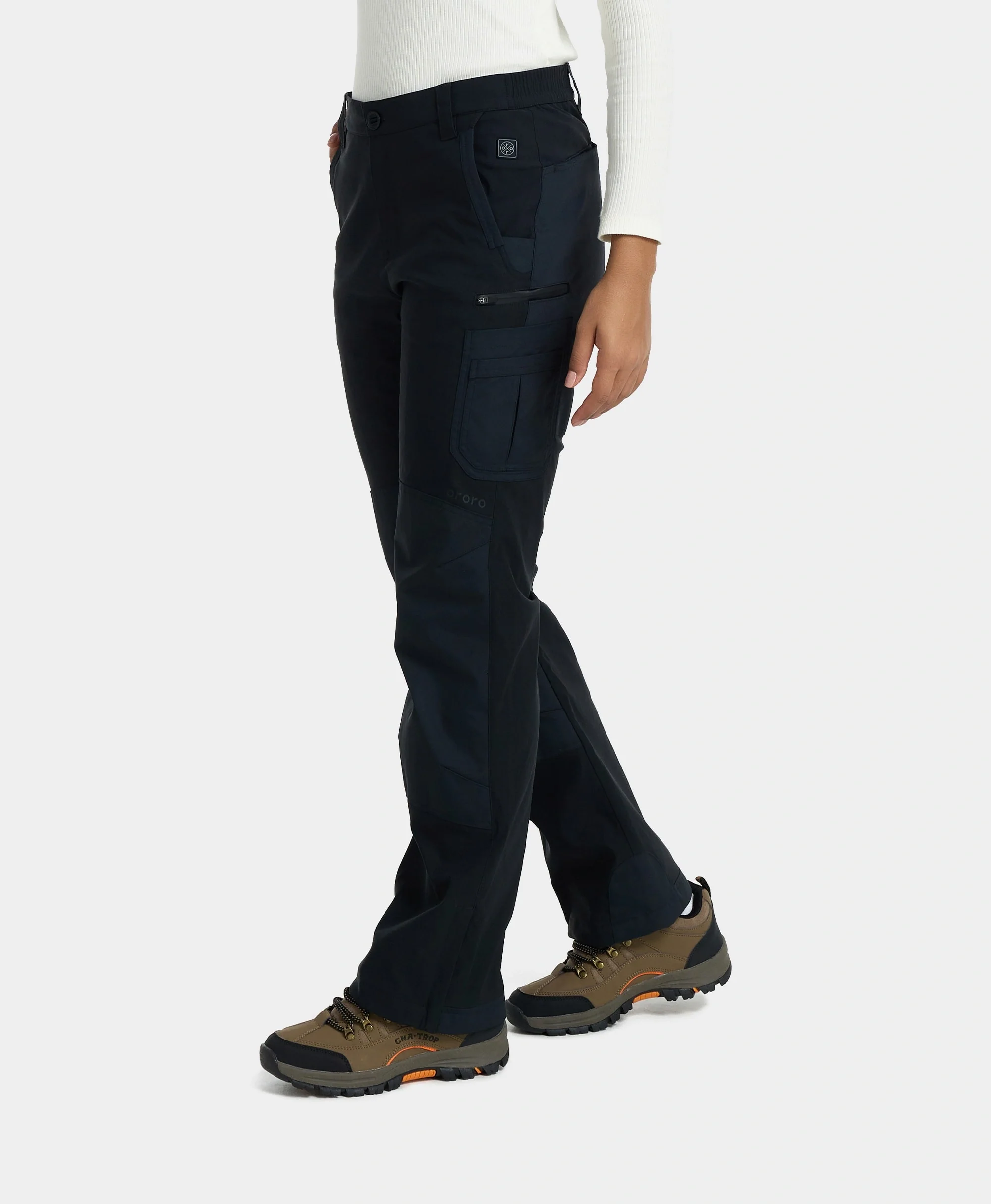 Bristol Women's Heated Utility Fleece Lined Pants - Image 3