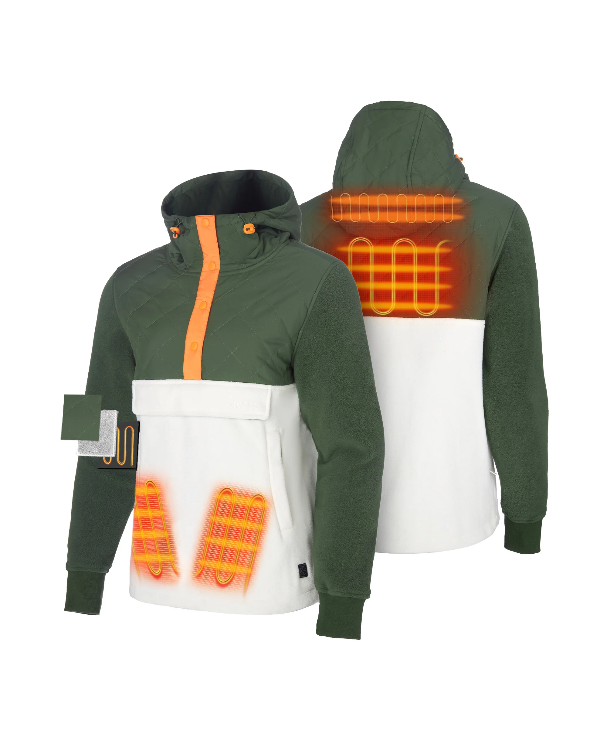 Daybreak Women's Colorblock Heated Anorak - Image 12