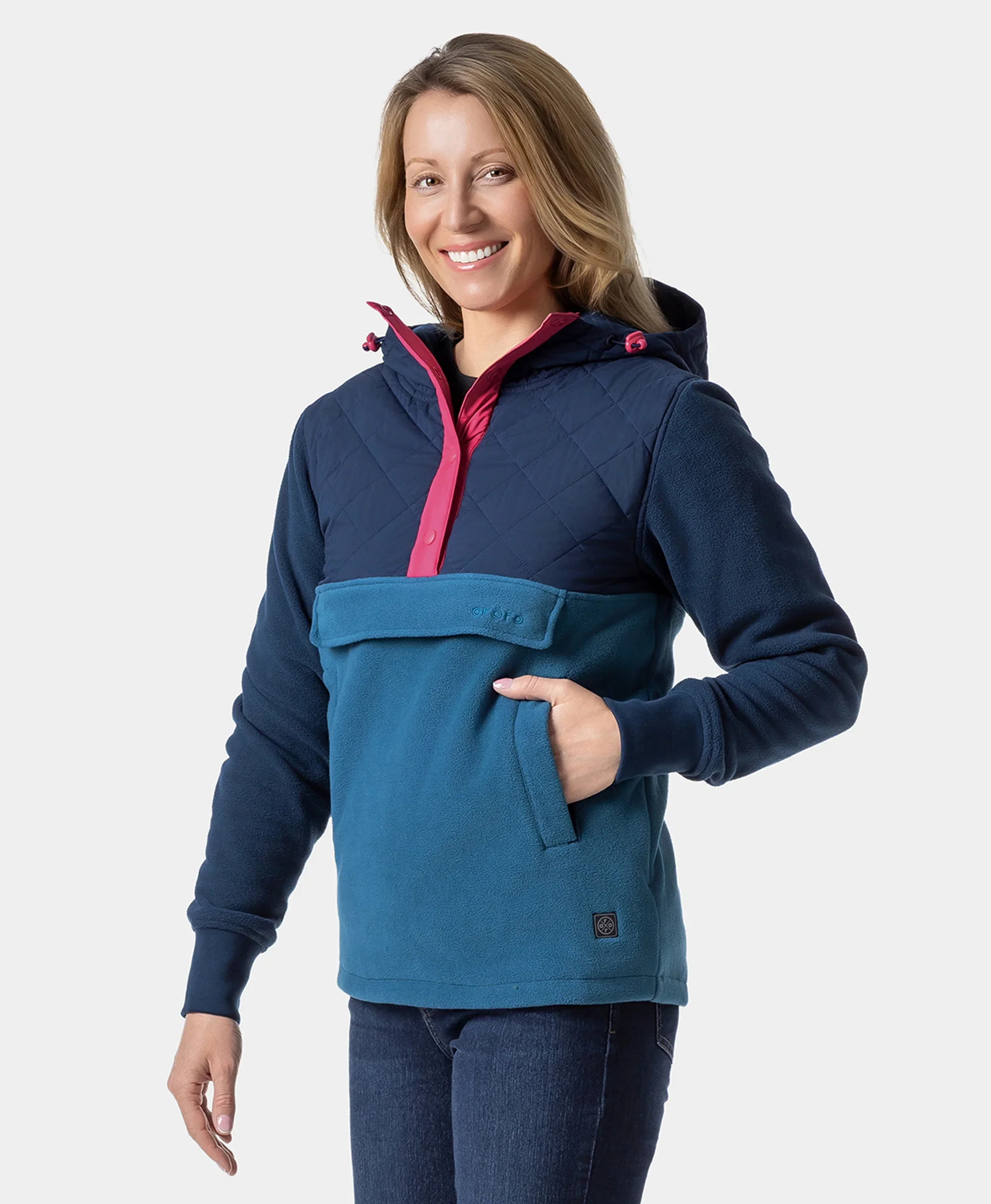 Daybreak Women's Colorblock Heated Anorak - Image 3