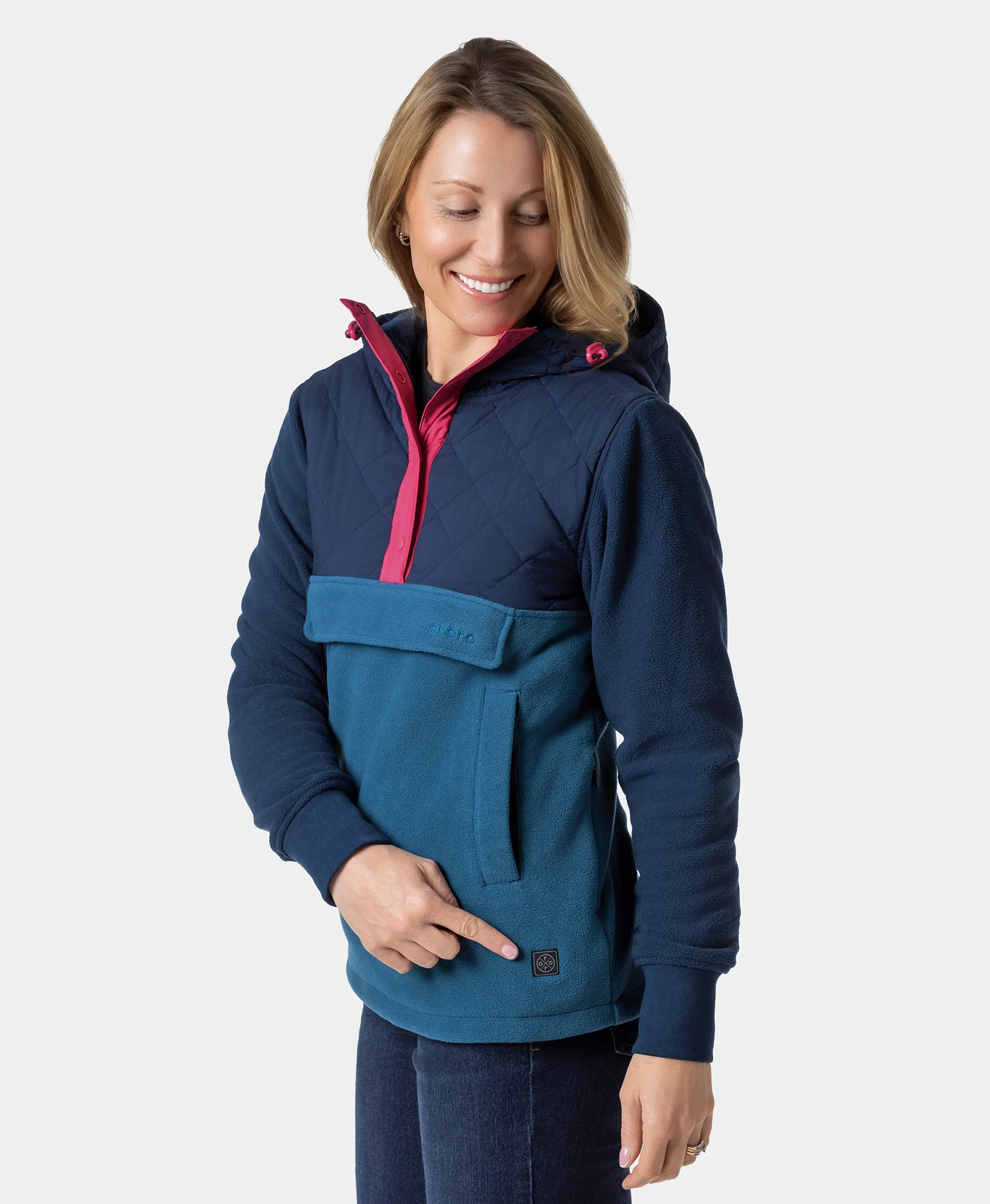 Daybreak Women's Colorblock Heated Anorak - Image 4