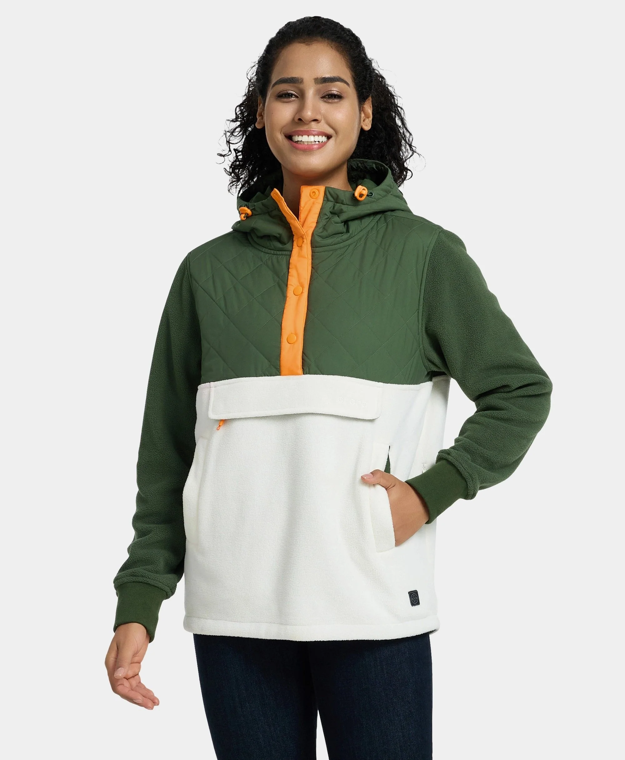 Daybreak Women's Colorblock Heated Anorak - Image 11