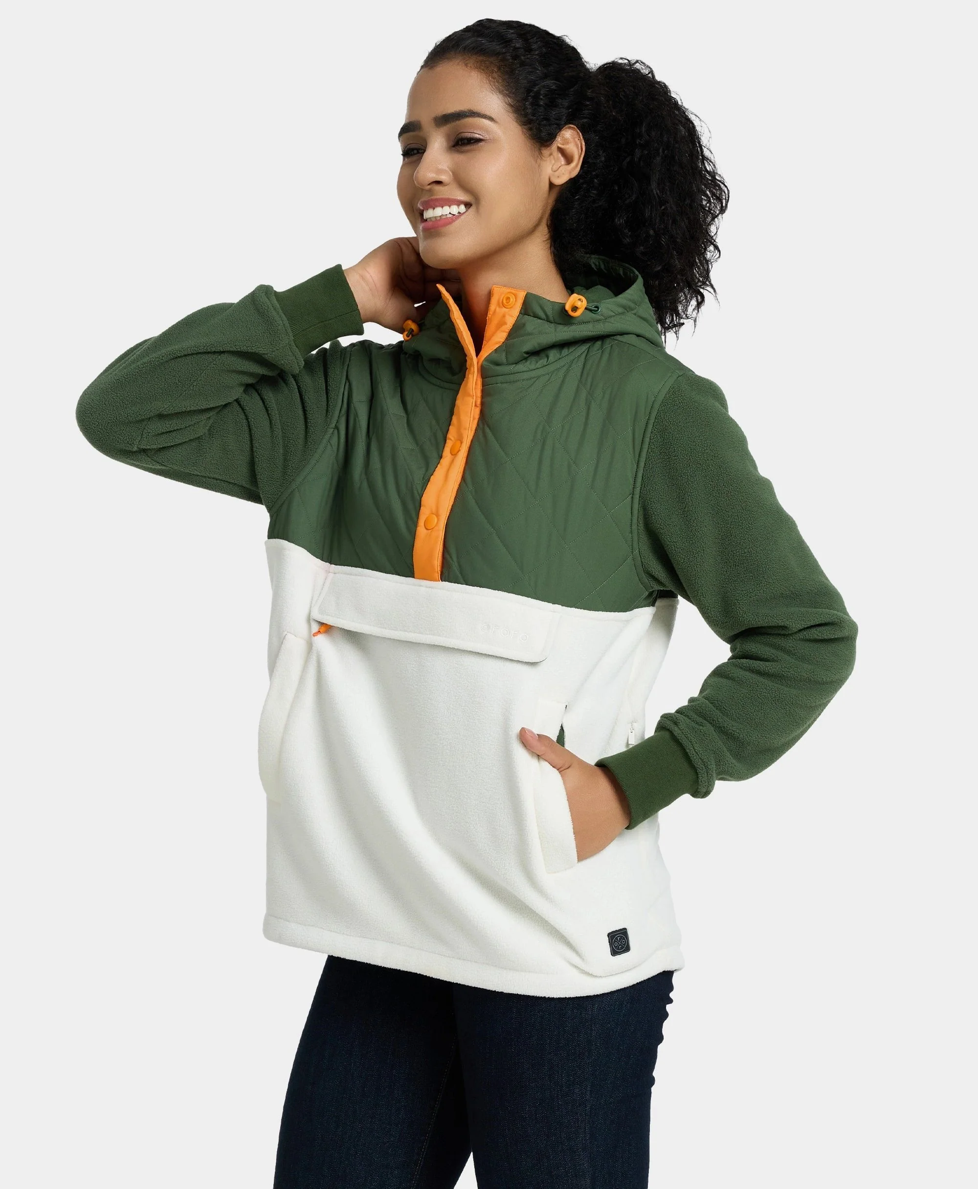Daybreak Women's Colorblock Heated Anorak - Image 13