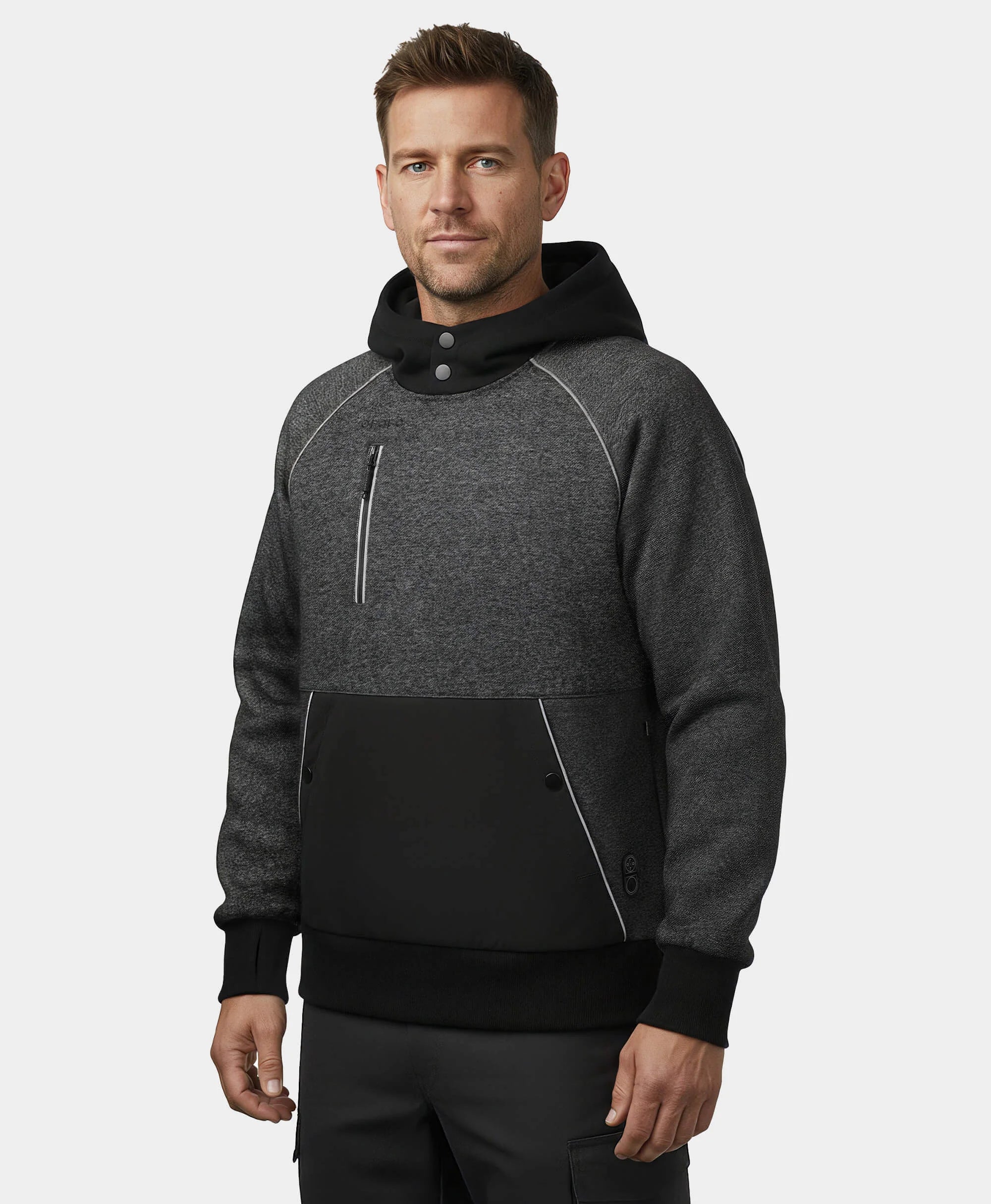 Indy Unisex 6-Zone Dual-Control Heated Hoodie Pullover (Apparel Only) - Image 4