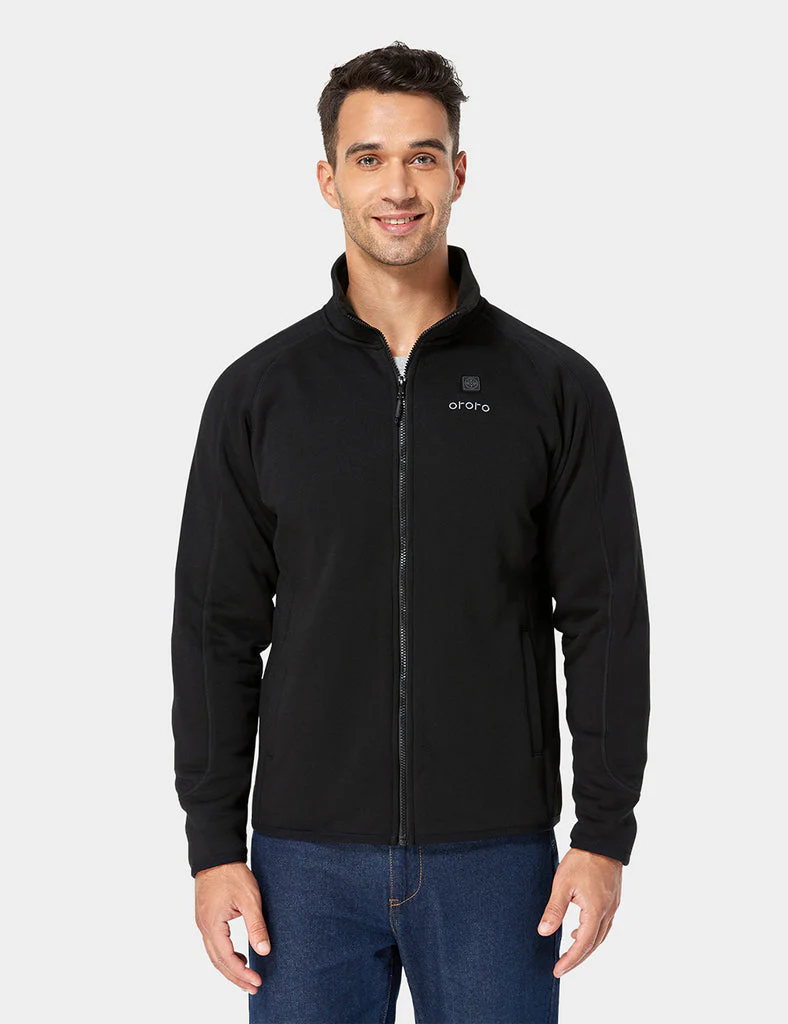(Open-box) Men's Heated Fleece Jacket (Battery Set Not Included) - Image 11