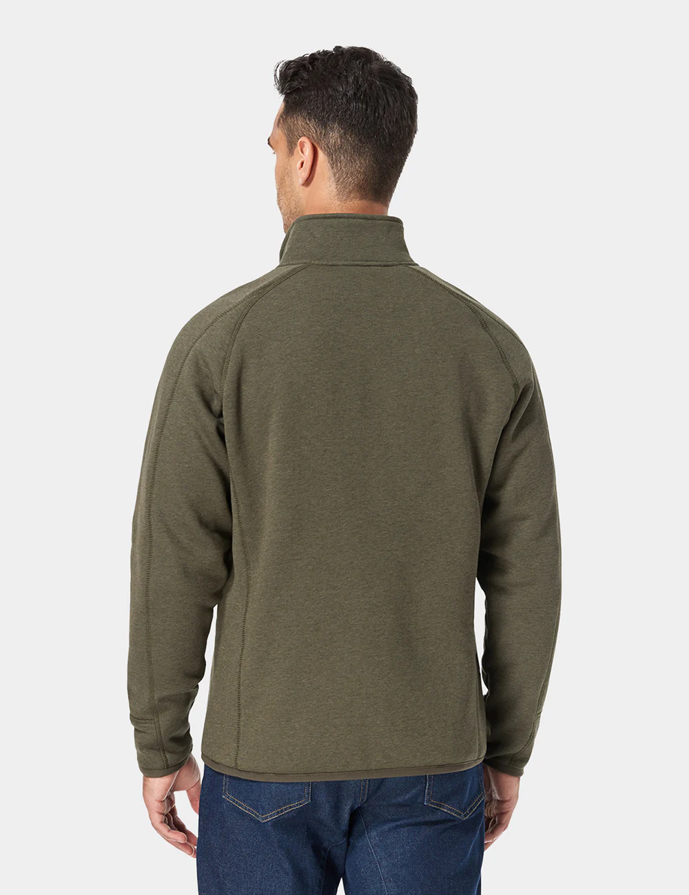 (Open-box) Men's Heated Fleece Jacket (Battery Set Not Included) - Image 20