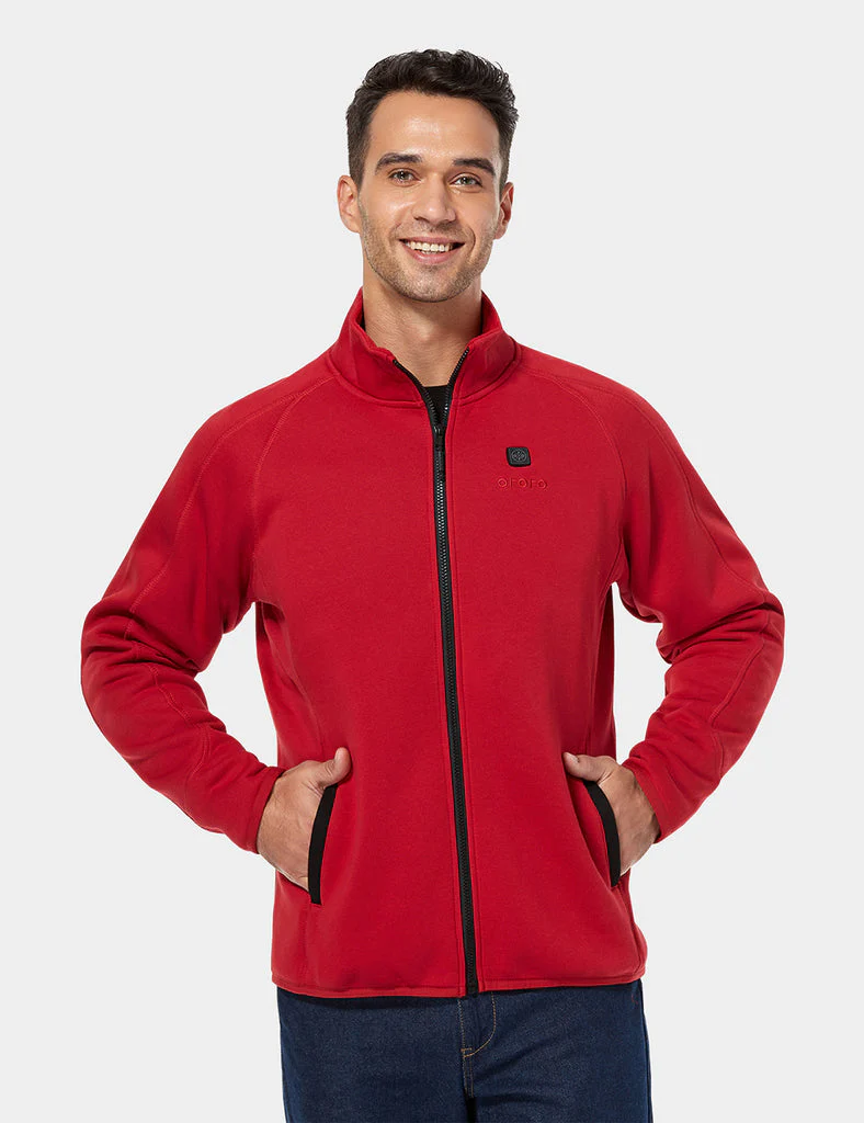 (Open-box) Men's Heated Fleece Jacket (Battery Set Not Included) - Image 25