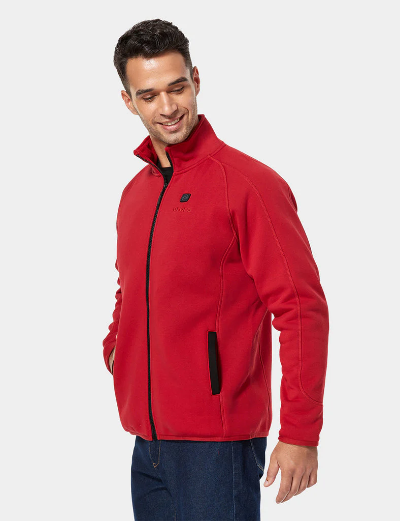 (Open-box) Men's Heated Fleece Jacket (Battery Set Not Included) - Image 26