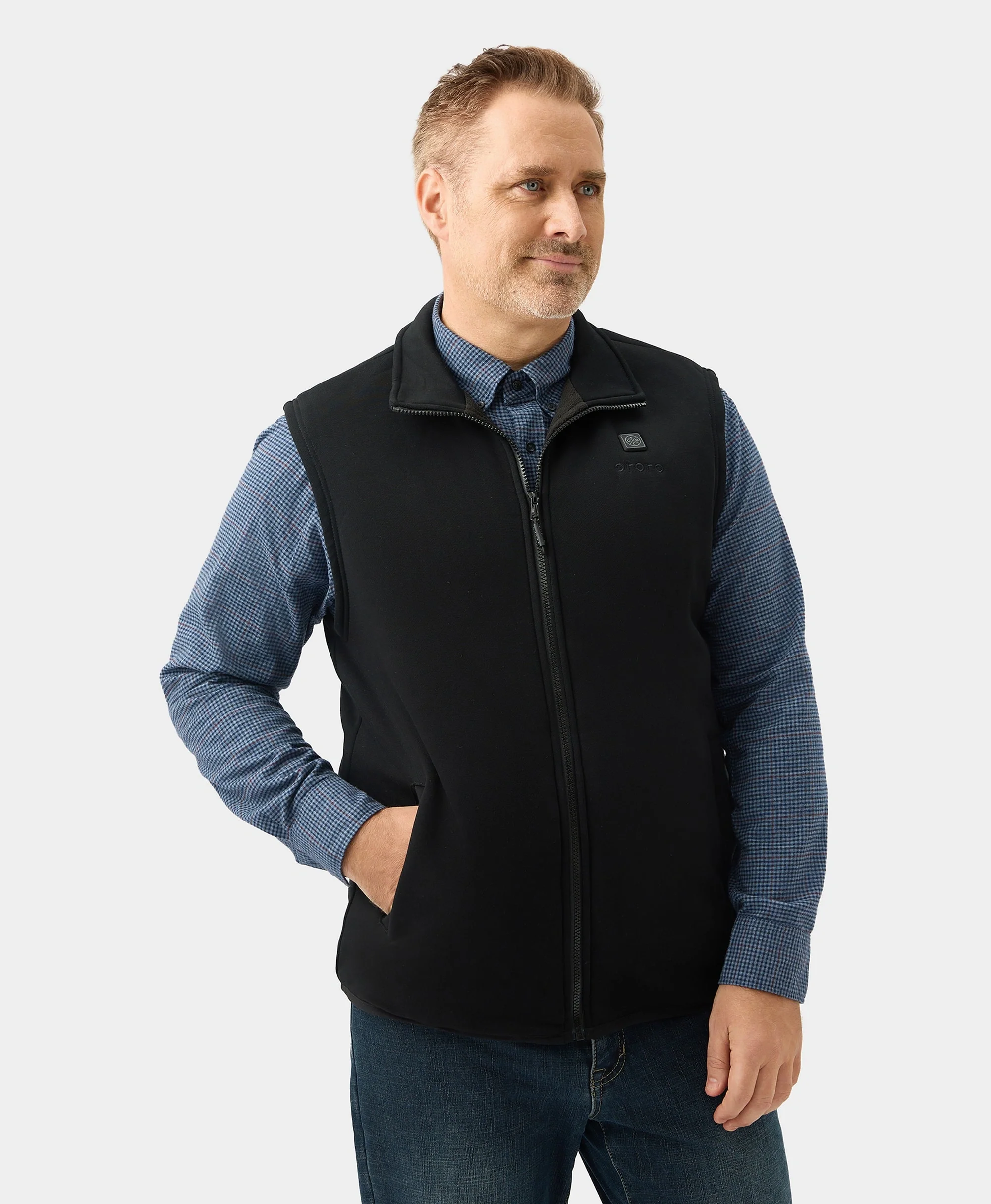(Open-box) Men's Heated Fleece Vest (Battery Set Not Included) - Image 7