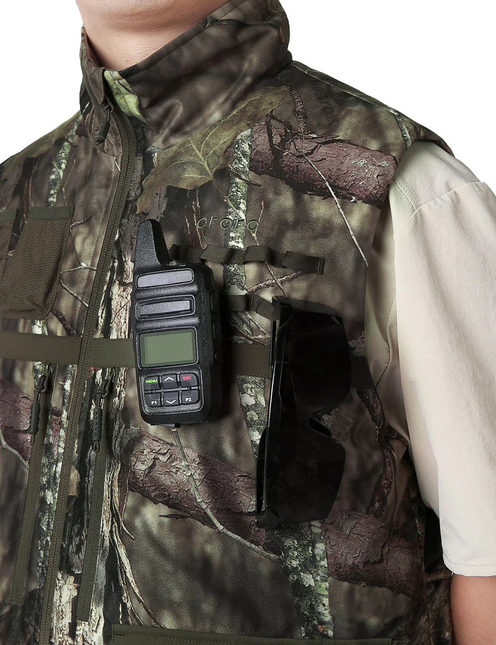 (Open-box) Men's Heated Hunting Vest - Camouflage, Mossy Oak® Country DNA Pattern (Battery Set Not Included) - Image 11