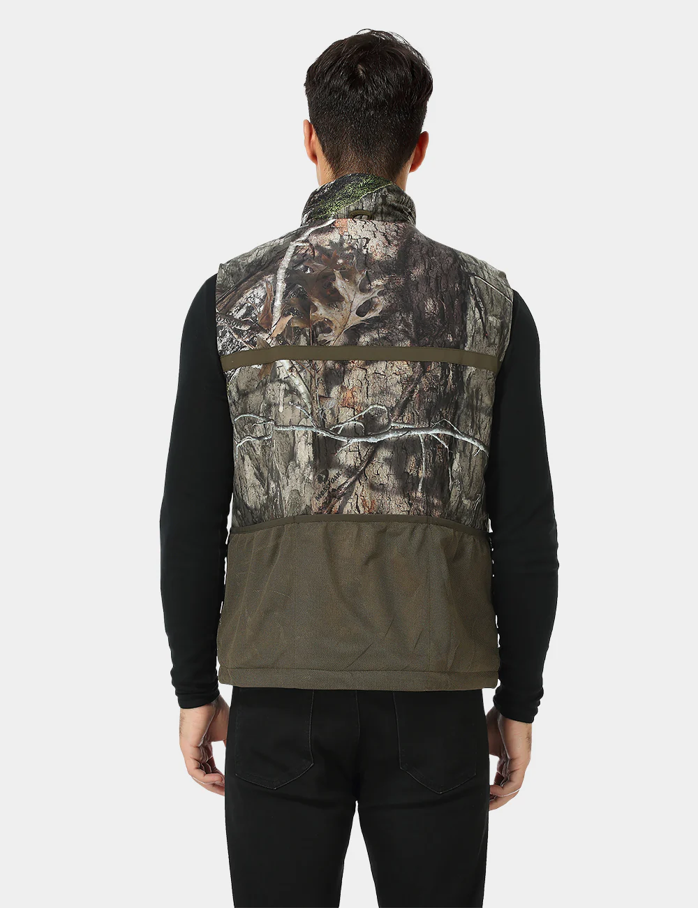 (Open-box) Men's Heated Hunting Vest - Camouflage, Mossy Oak® Country DNA Pattern (Battery Set Not Included) - Image 4