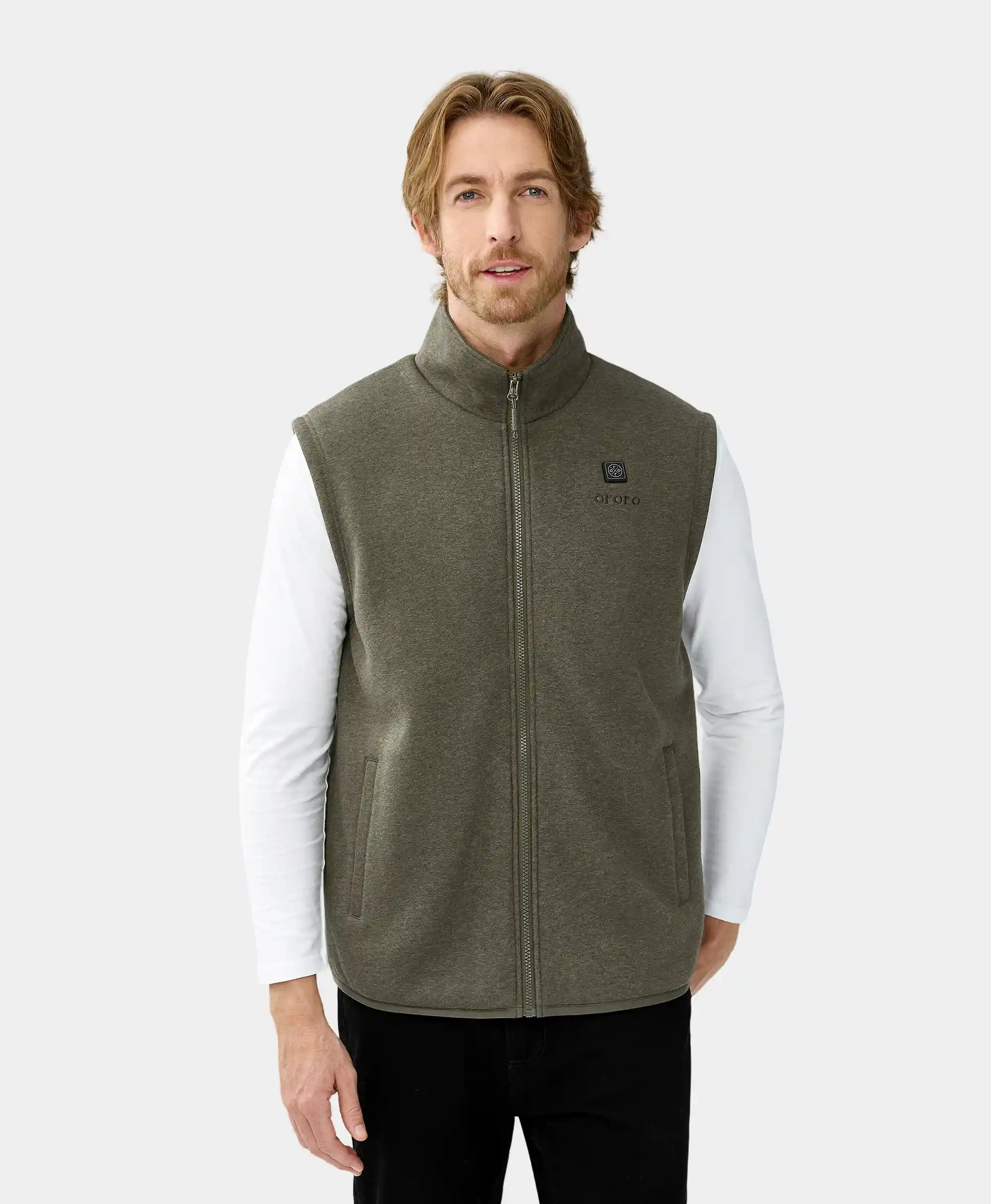 (Open-box) Men's Heated Fleece Vest (Battery Set Not Included) - Image 13