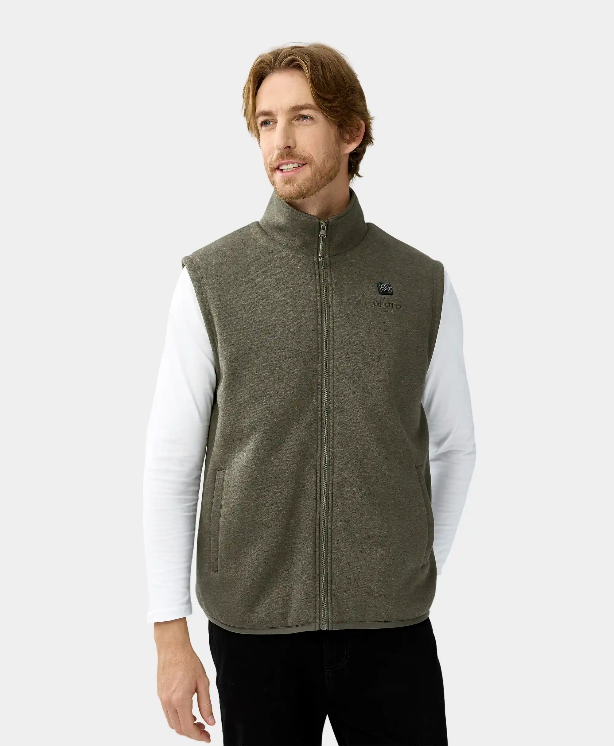 (Open-box) Men's Heated Fleece Vest (Battery Set Not Included) - Image 14
