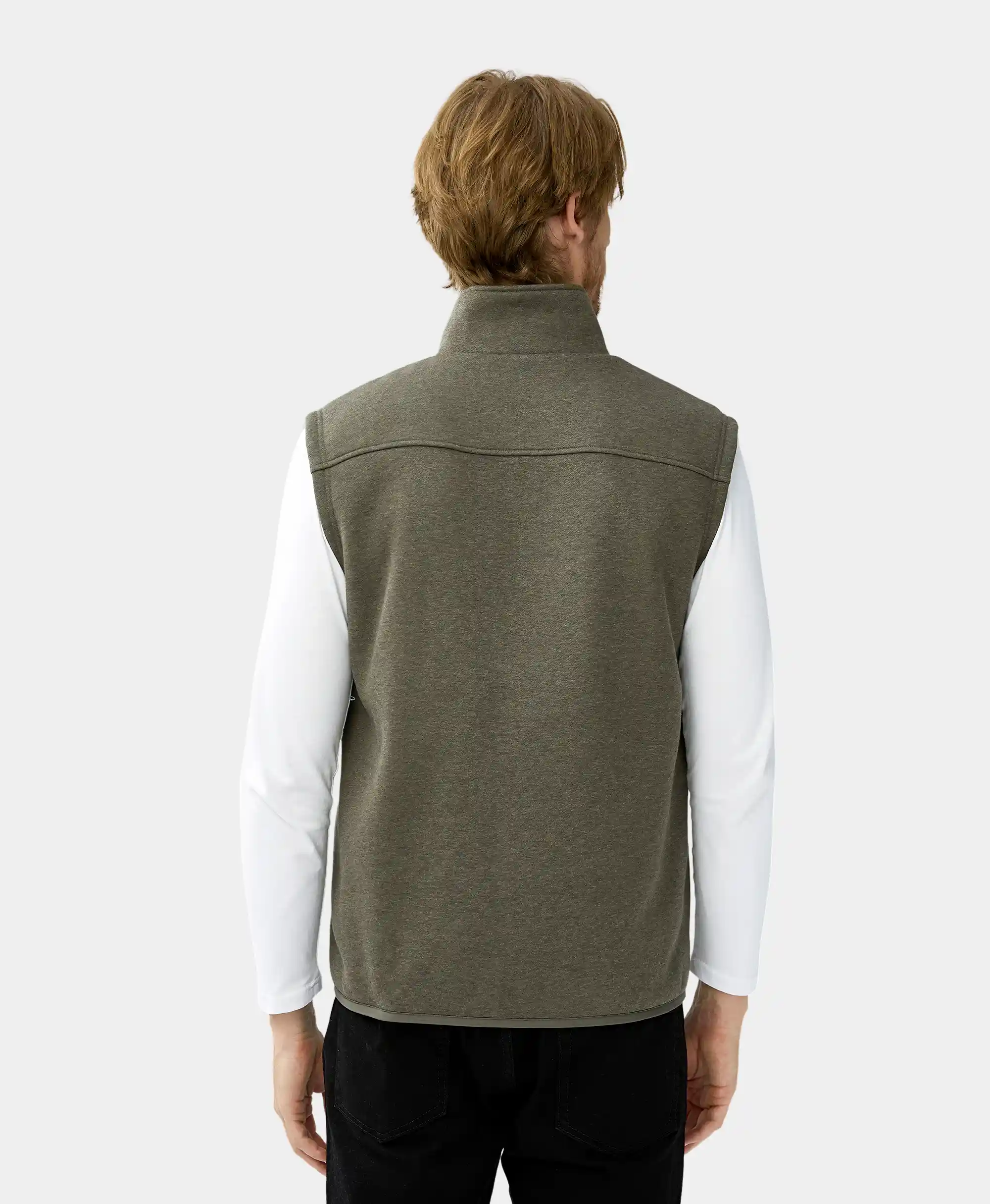 (Open-box) Men's Heated Fleece Vest (Battery Set Not Included) - Image 15