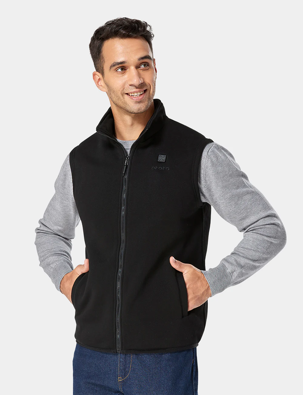 (Open-box) Men's Heated Fleece Vest (Battery Set Not Included) - Image 3