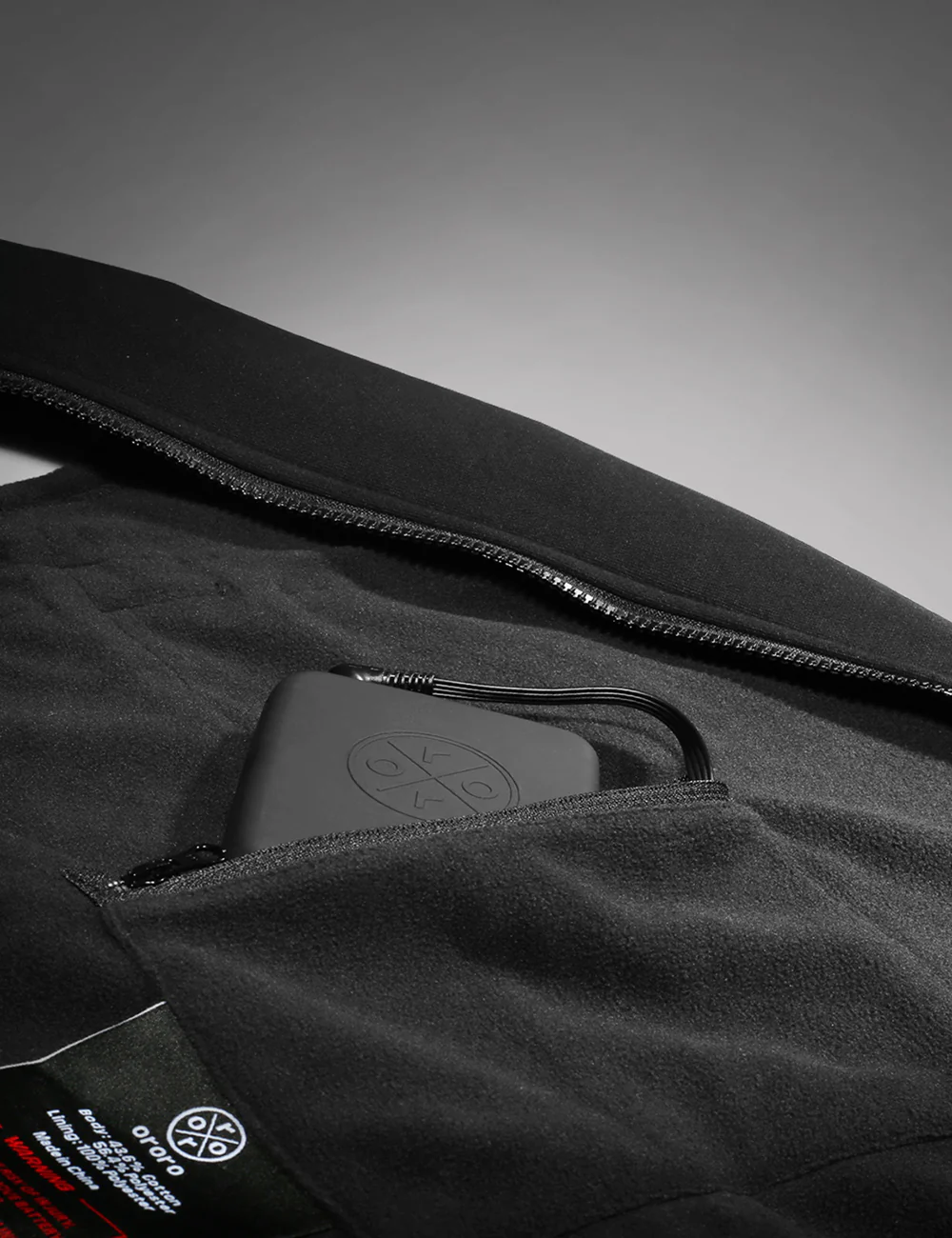 (Open-box) Men's Heated Fleece Vest (Battery Set Not Included) - Image 9