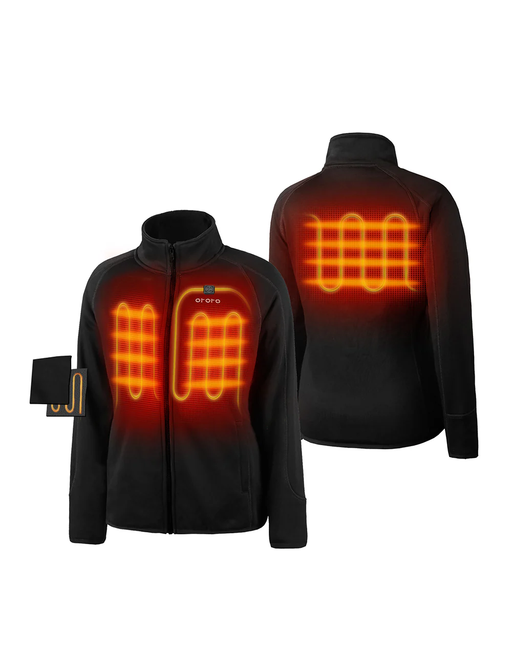 (Open-box) Women's Heated Fleece Jacket (Battery Set Not Included) - Image 7