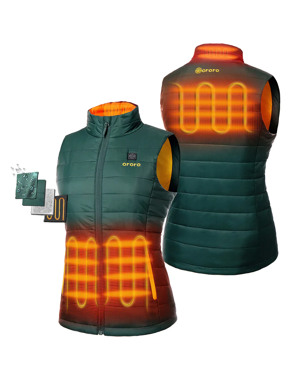 (Open-box) Women's Classic Heated Vest (Battery Set Not Included) - Image 59