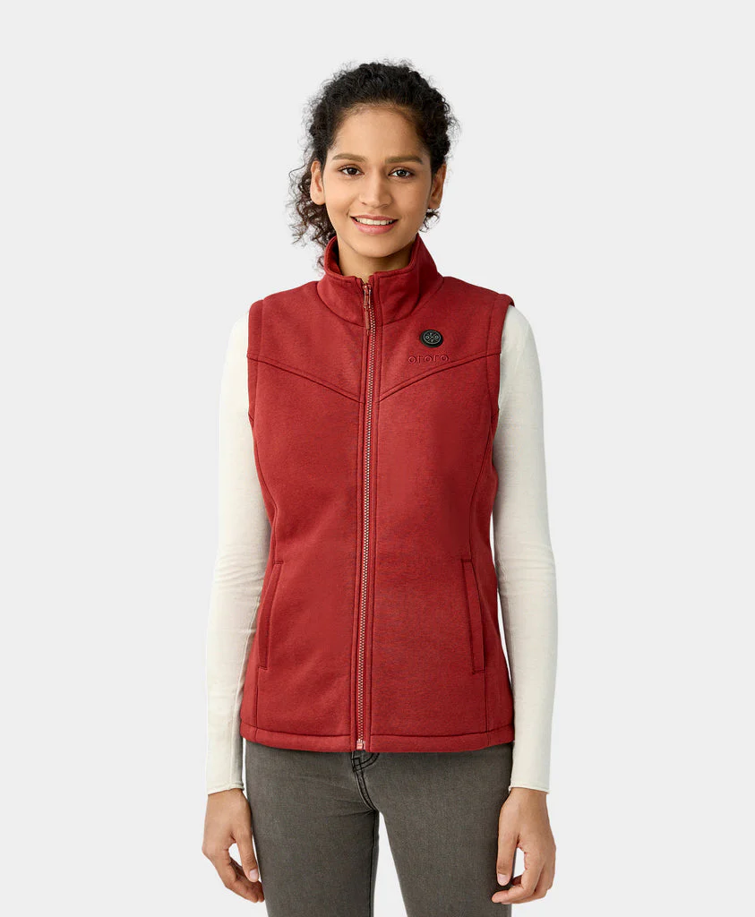 (Open-box) Women's Heated Fleece Vest (Battery Set Not Included) - Image 11