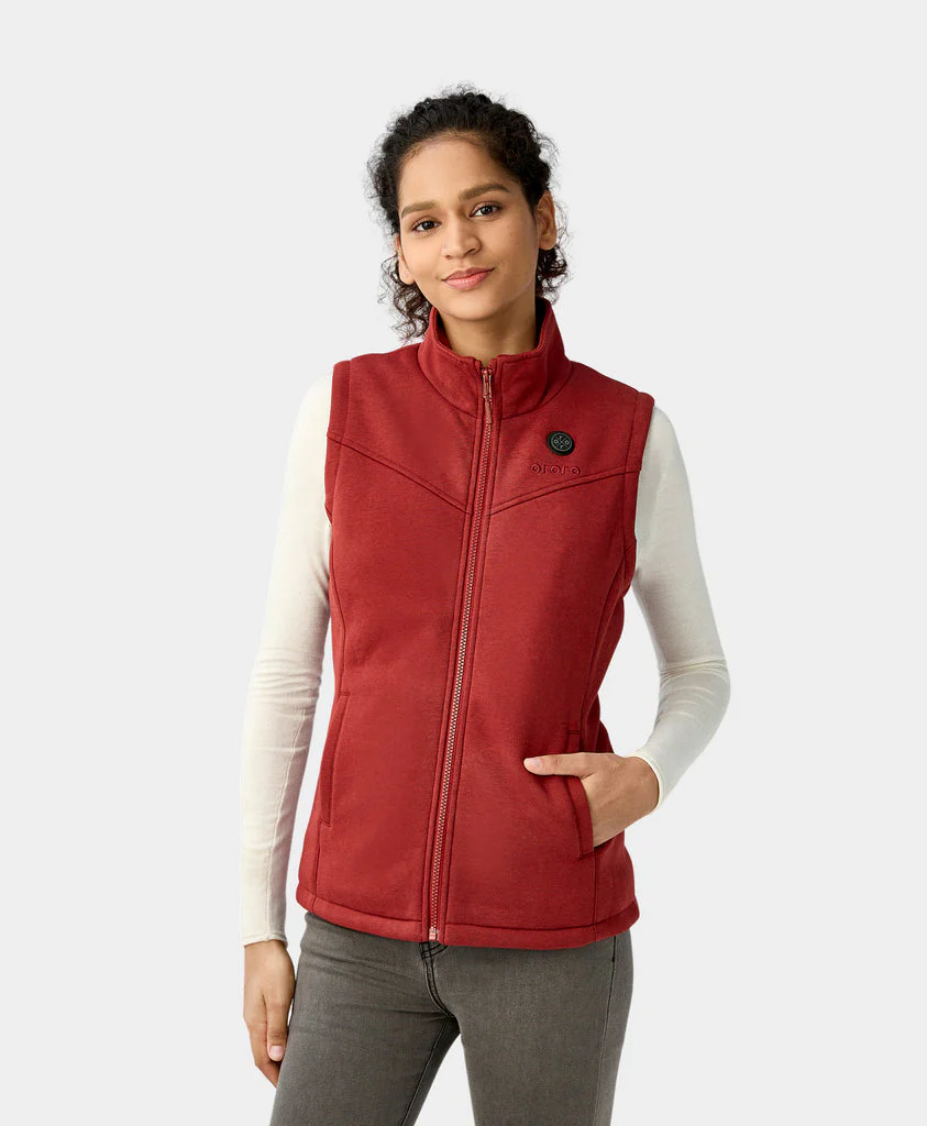 (Open-box) Women's Heated Fleece Vest (Battery Set Not Included) - Image 13