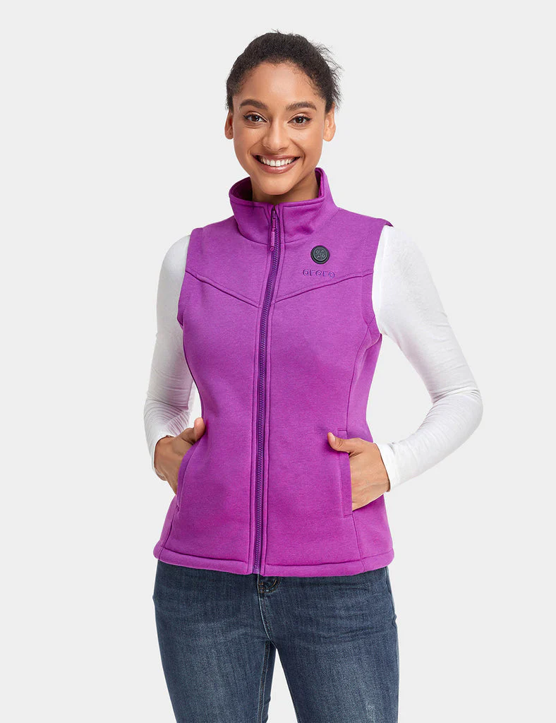 (Open-box) Women's Heated Fleece Vest (Battery Set Not Included) - Image 37