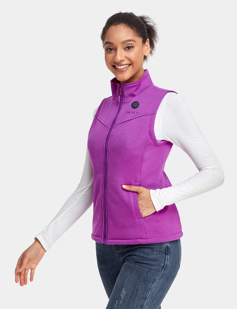(Open-box) Women's Heated Fleece Vest (Battery Set Not Included) - Image 38