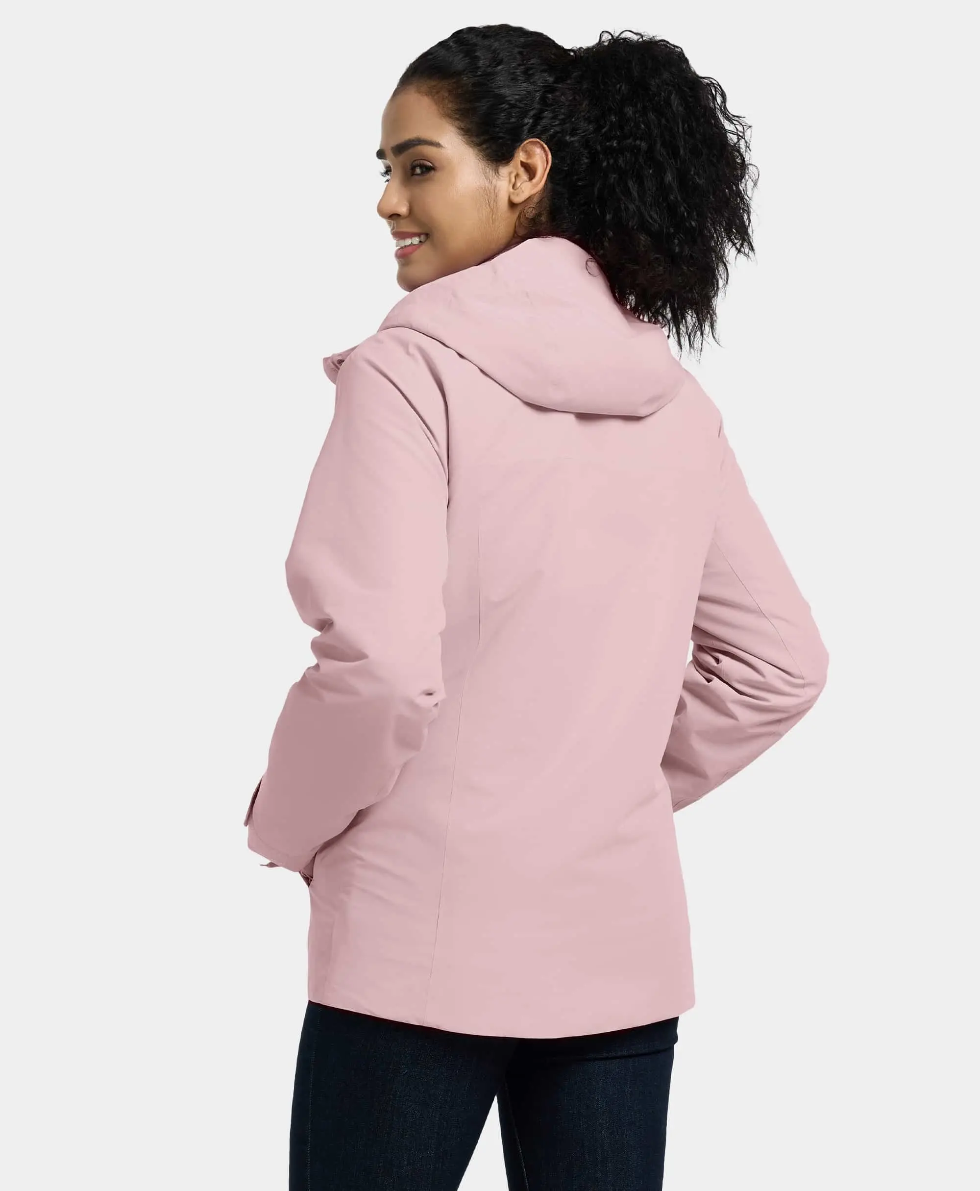 River Ridge Women's 3-in-1 Heated Jacket with Fleece Liner - Image 24