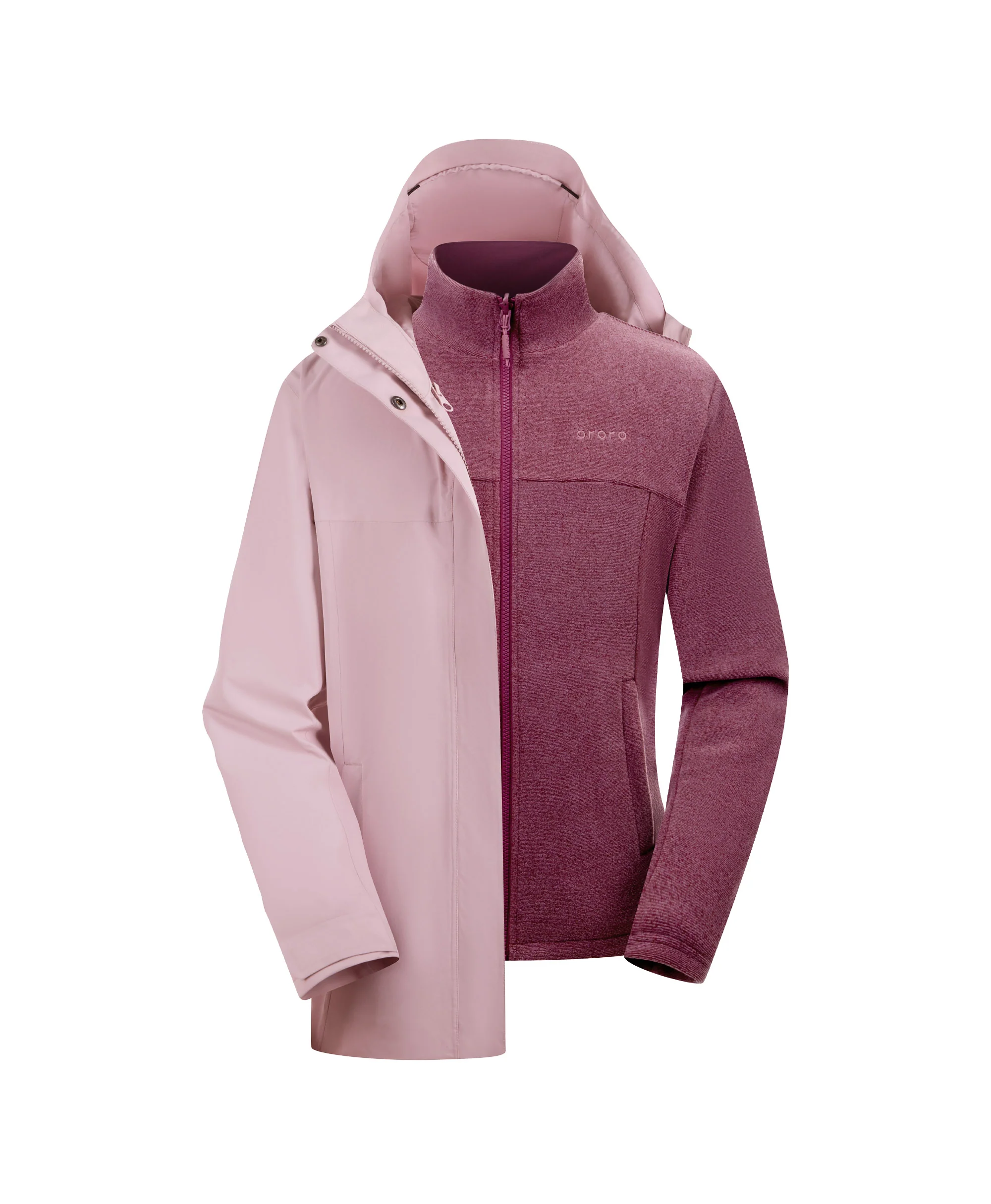 River Ridge Women's 3-in-1 Heated Jacket with Fleece Liner - Image 26