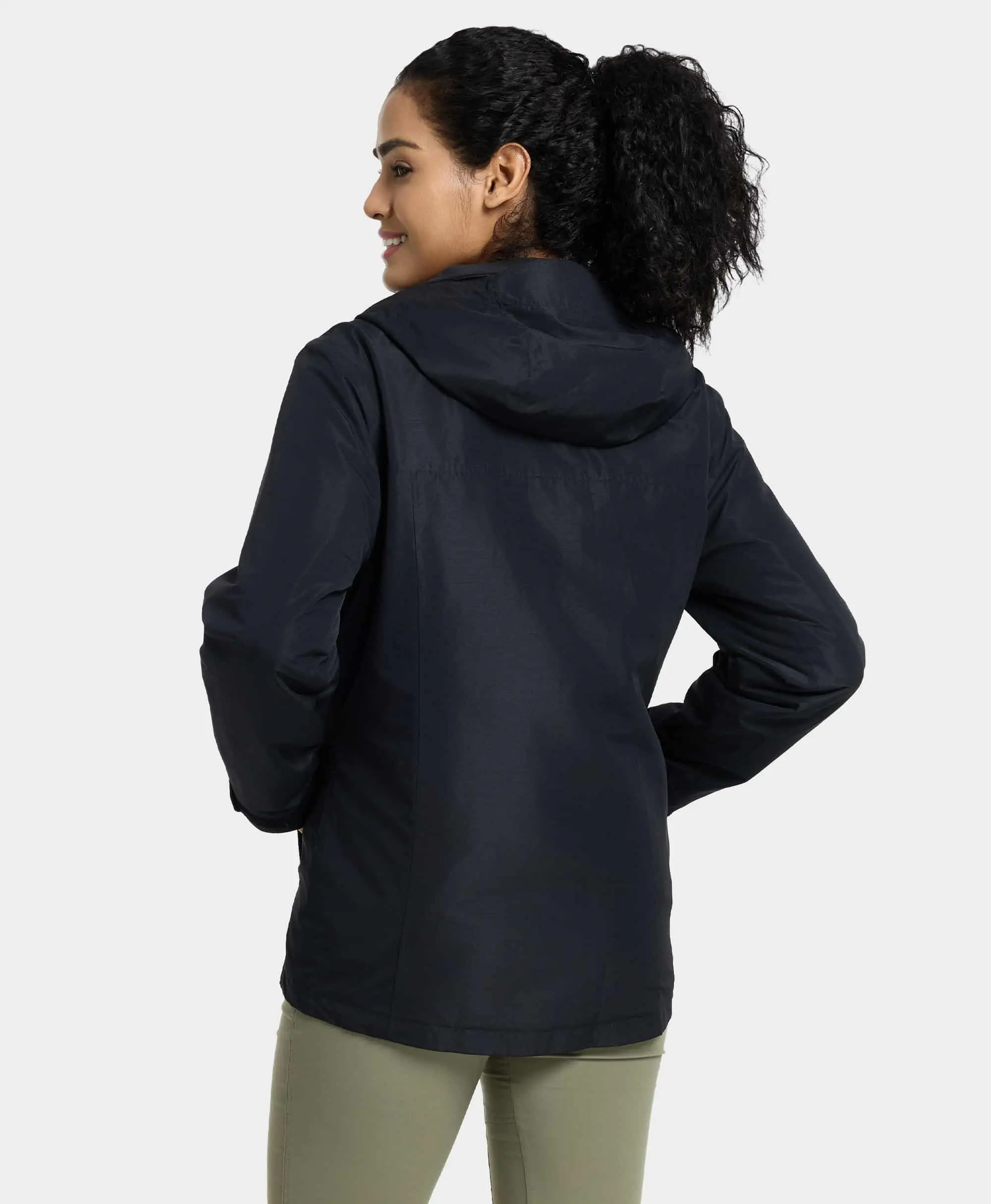 River Ridge Women's 3-in-1 Heated Jacket with Fleece Liner - Image 4