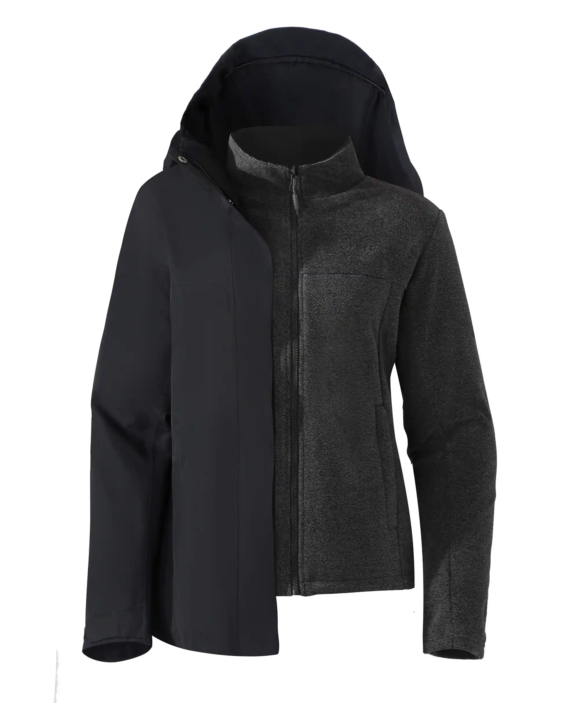 River Ridge Women's 3-in-1 Heated Jacket with Fleece Liner - Image 6