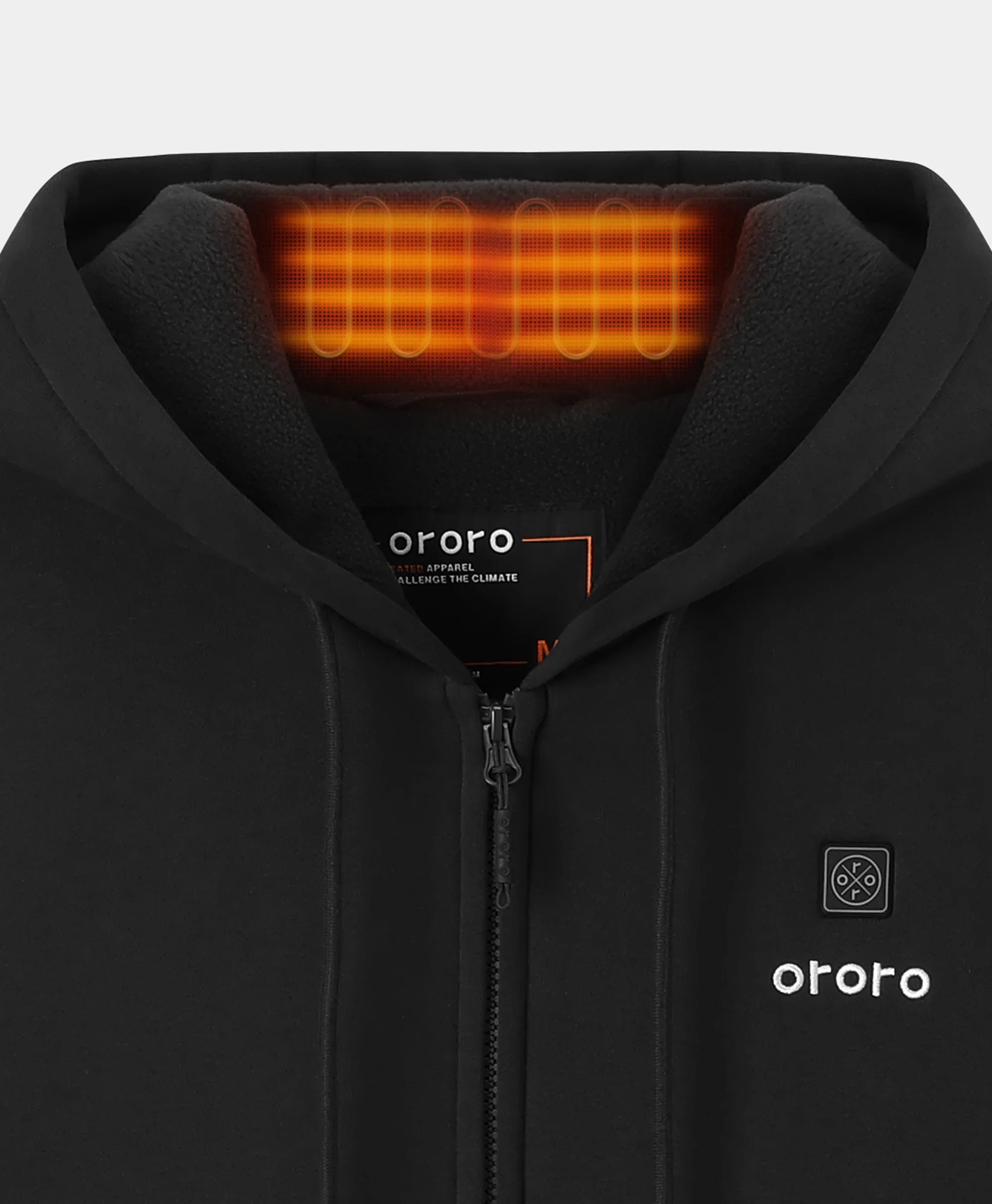 Element Unisex 4-Zone Fleece Heated Hoodie - Image 20